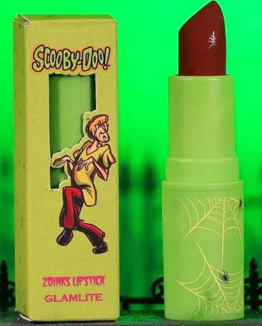 Scooby-Doo x Glamlite “Zoinks” Lipstick — 2022 Halloween Collection