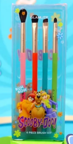 Glamlite x Scooby-Doo — 4-Piece Eye Brush Set -2023