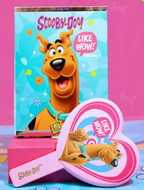 Glamlite x Scooby-Doo — Heart-Shaped Hand Mirror -2023