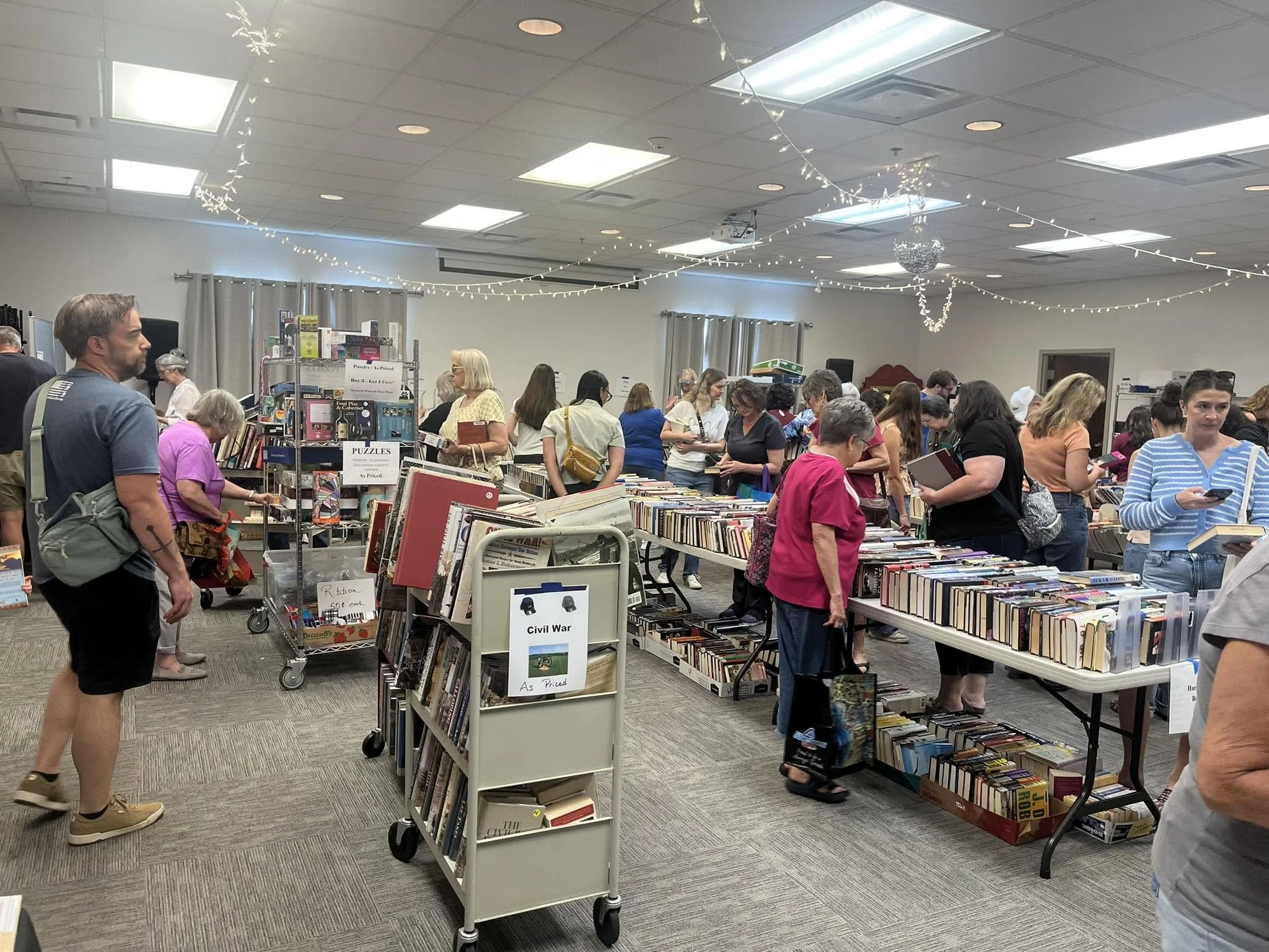 Quarterly Book Sale