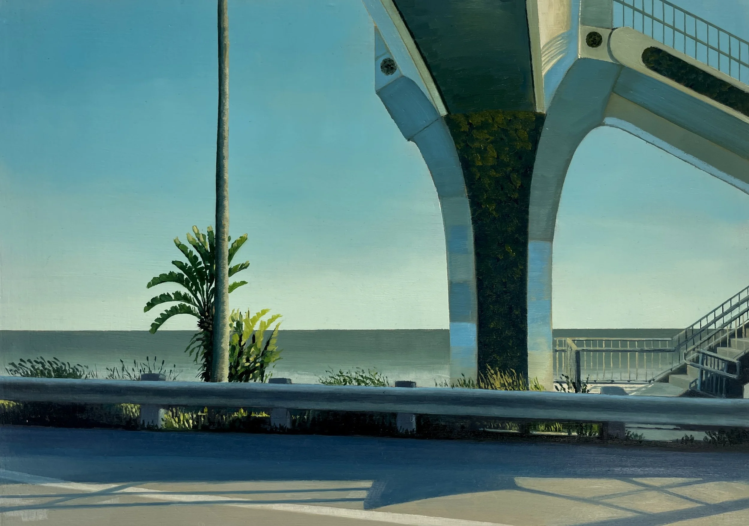 In Your Shadow - Oil on cradled panel 20x30cm 