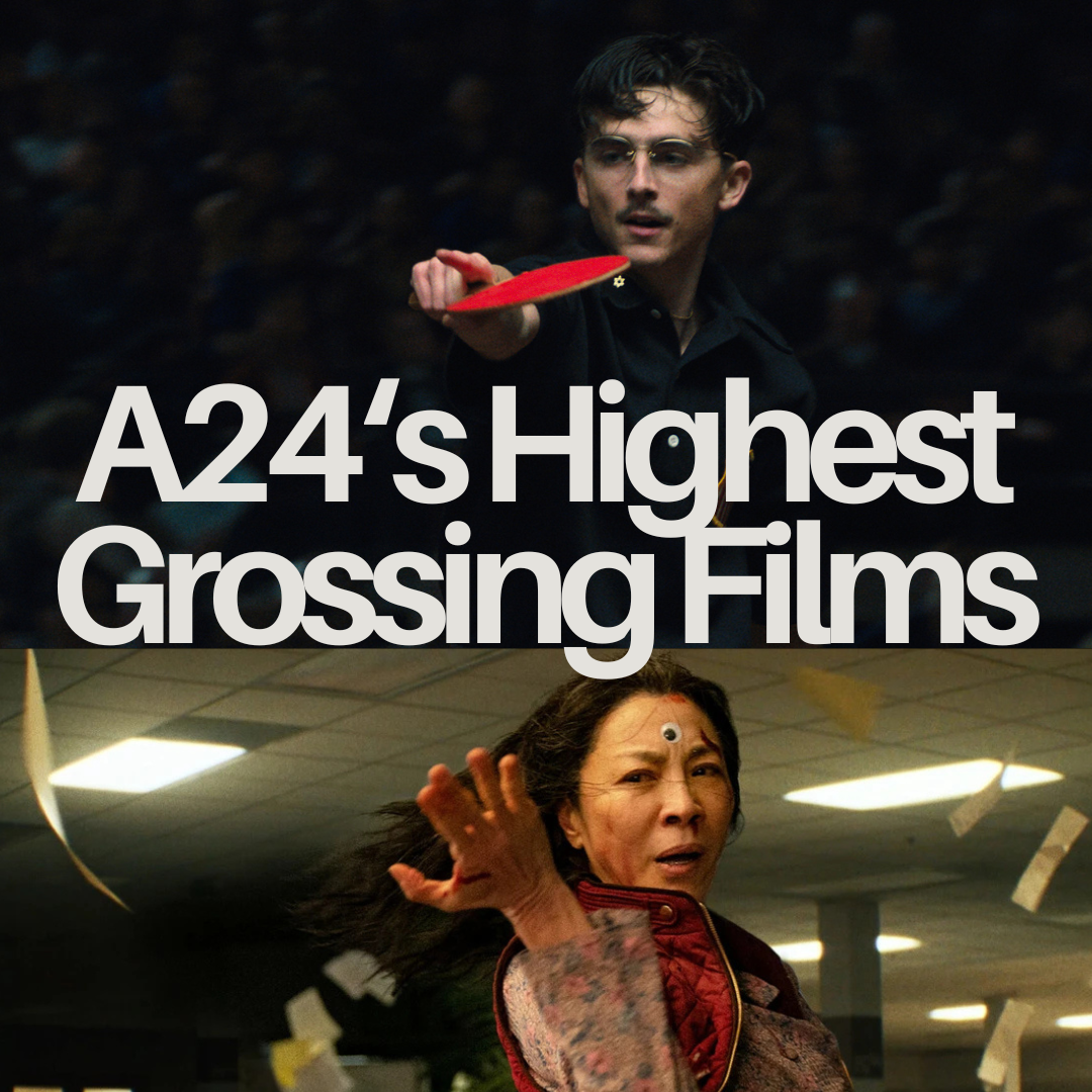 A24’s Highest Grossing Films: Marty Supreme Claims the Crown