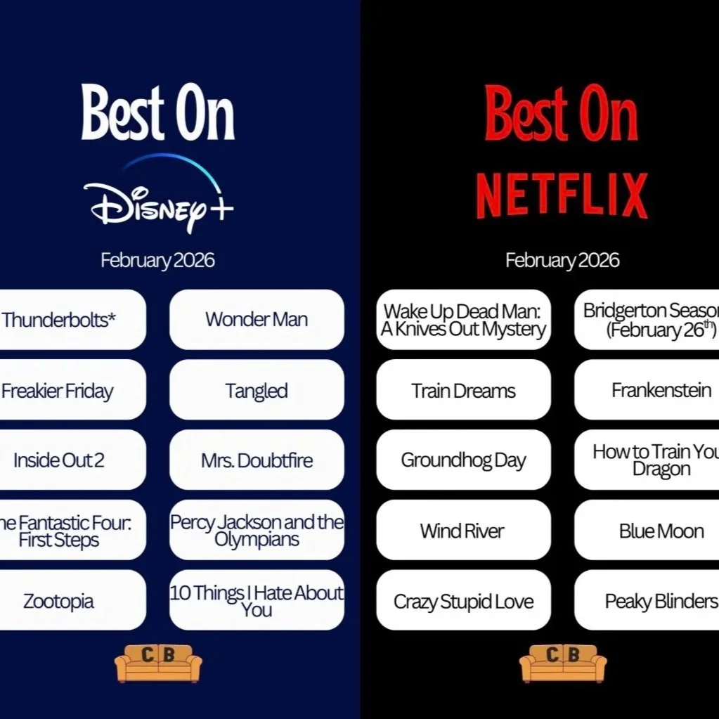 Best On Each Streaming Platform - February 2026