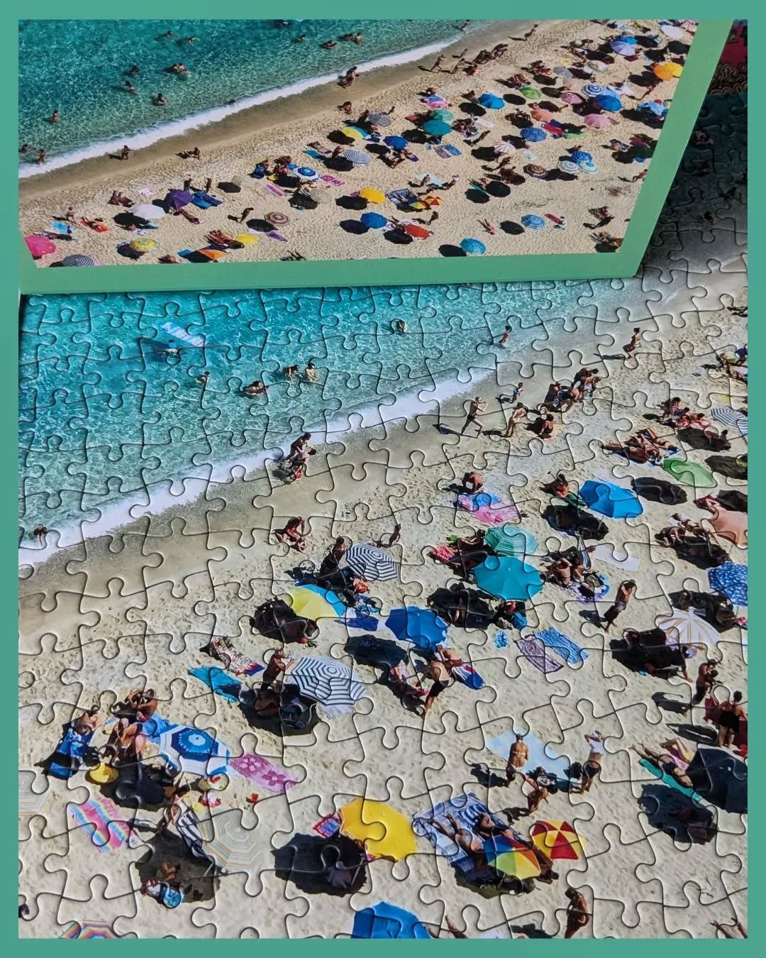 Get that holiday feeling from home with Tropea Beach from our Italian Summer Collection. 🏖️

#Neranopuzzles #TropeaBeach
#Italy #jigsawpuzzles #travelfromhome 
#travel #travelpuzzles