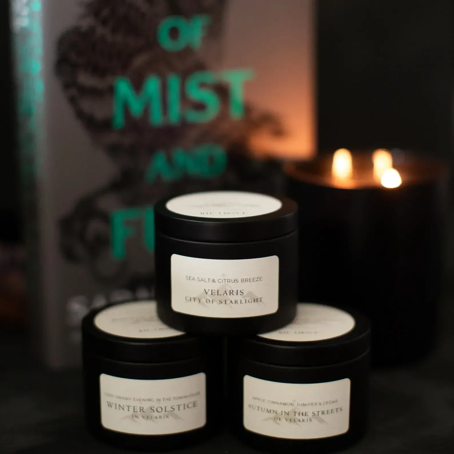 Velaris Mini Trio - 4oz Candles