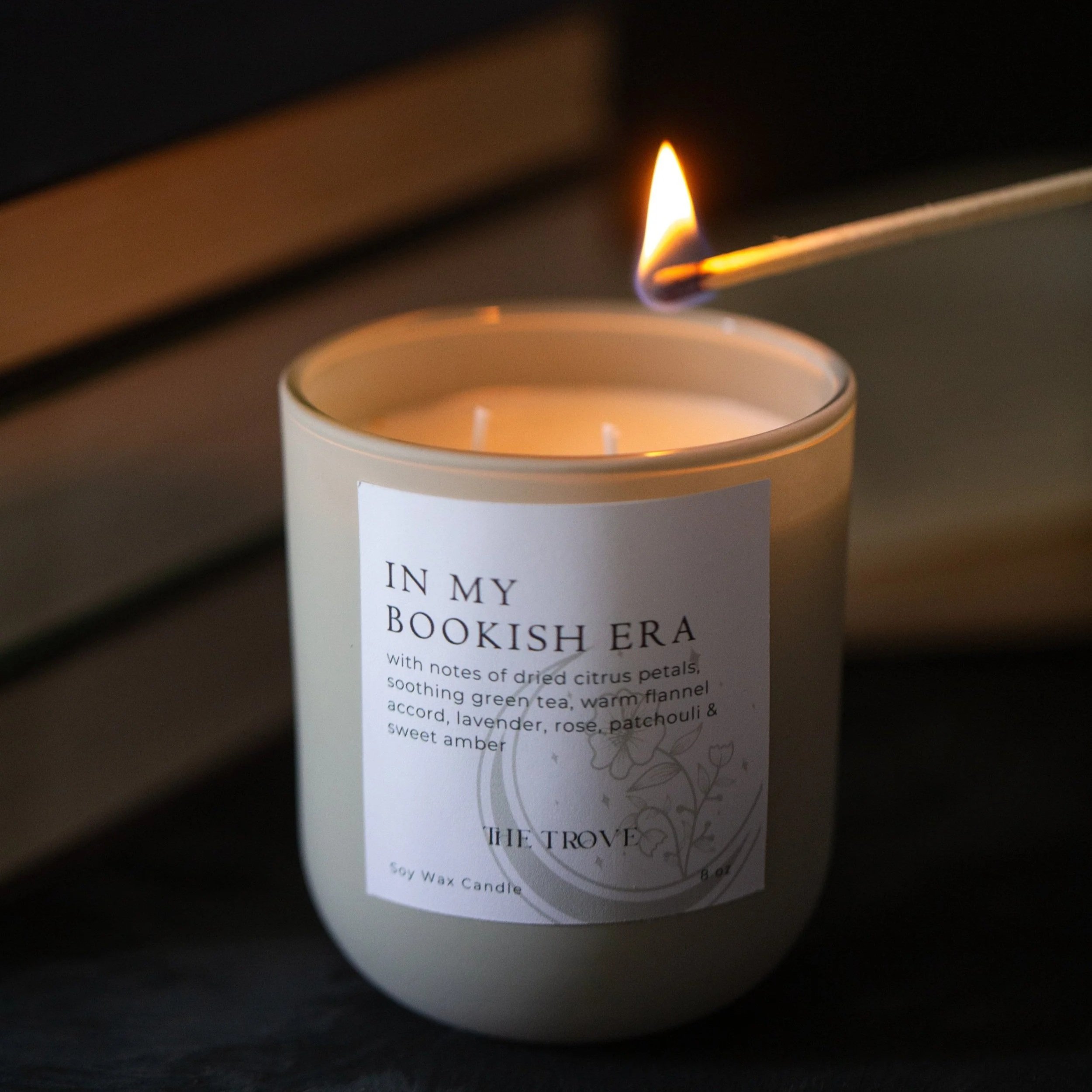 In My Bookish Era | 8oz Hand-Poured Soy Wax Candle