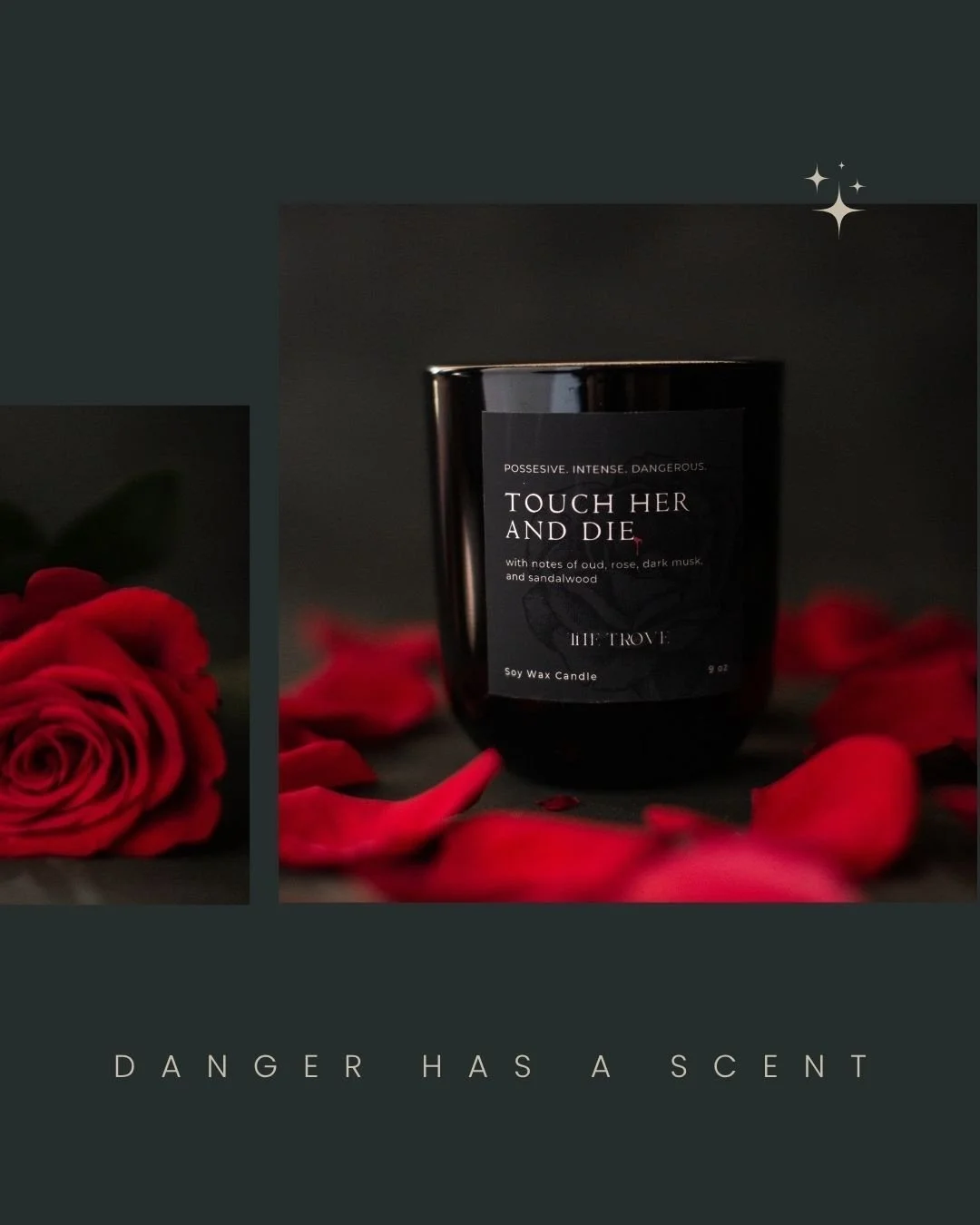 Danger has a scent. 🖤
Touch Her and Die — For those who crave passion with an edge.
#BookishCandles #TouchHerAndDie #DarkRomance #BookBoyfriend #Romantasy