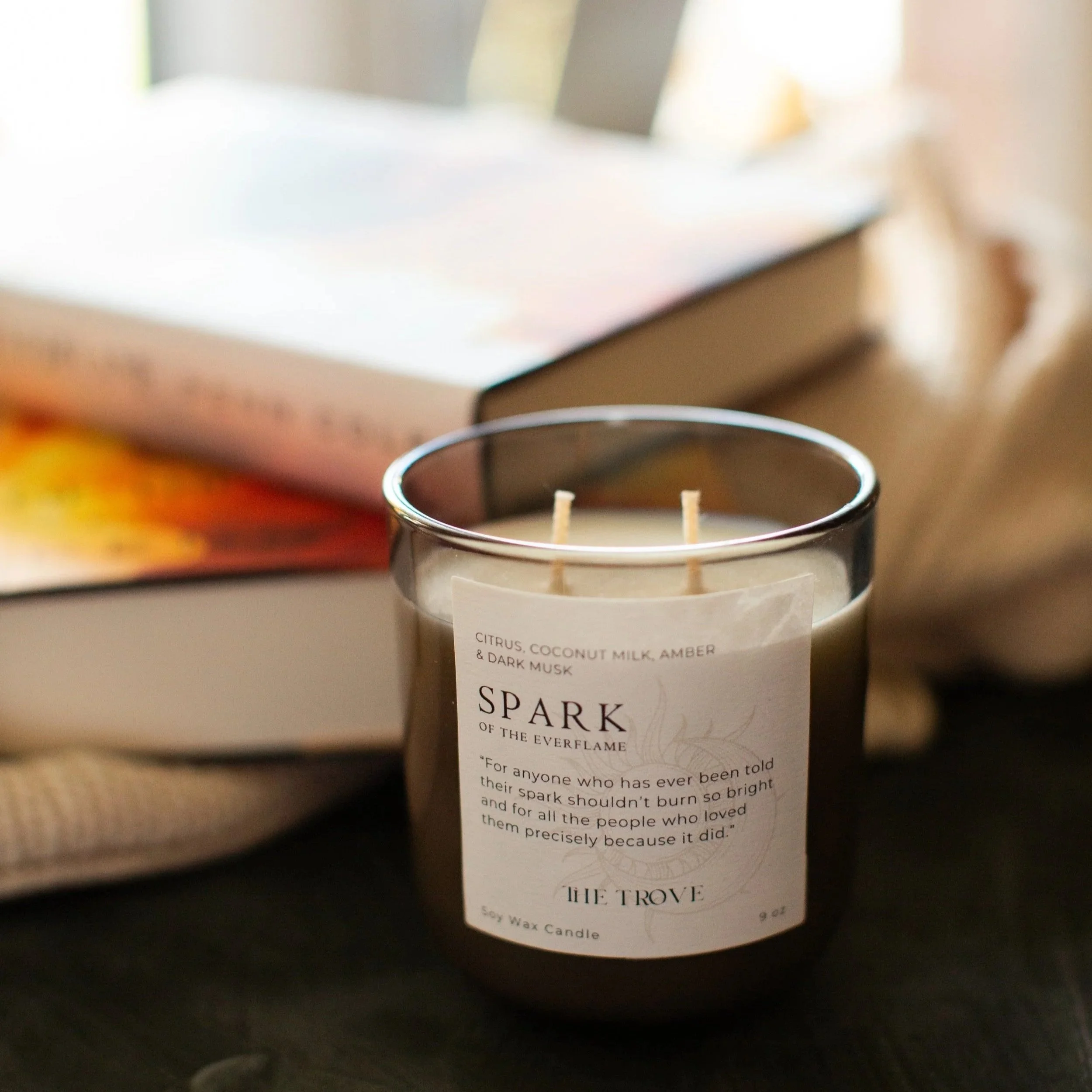 Spark of the Everflame | 8oz Hand-Poured Soy Wax Candle