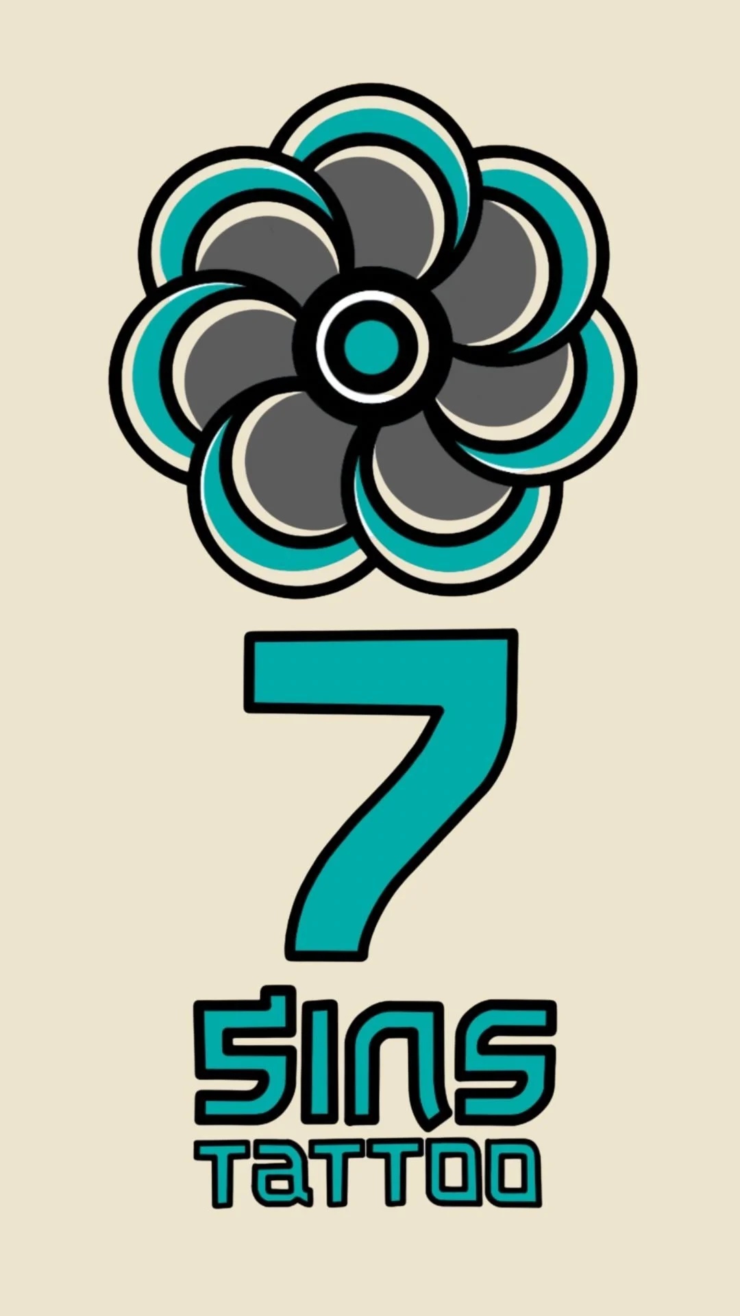 Logo se7en sins tattoo, de beste tattooshop in friesland