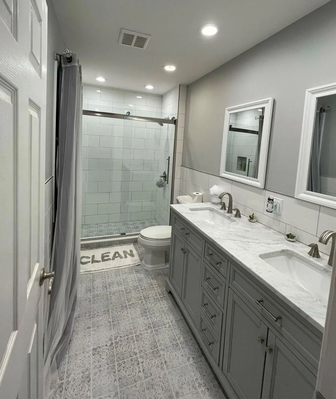 renovated bathroom