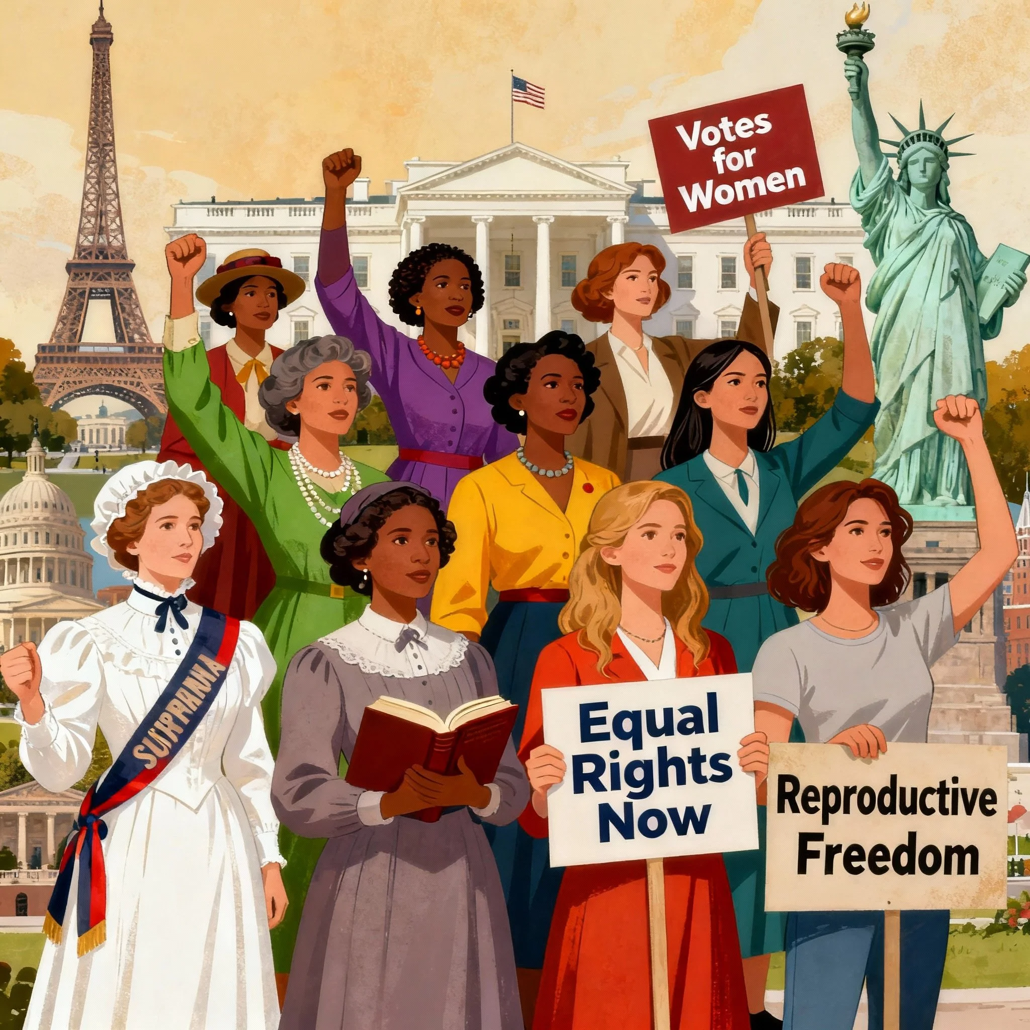 History of Women’s Rights: “Where Do We Find the Strength?” Strength finds us – We are Women”