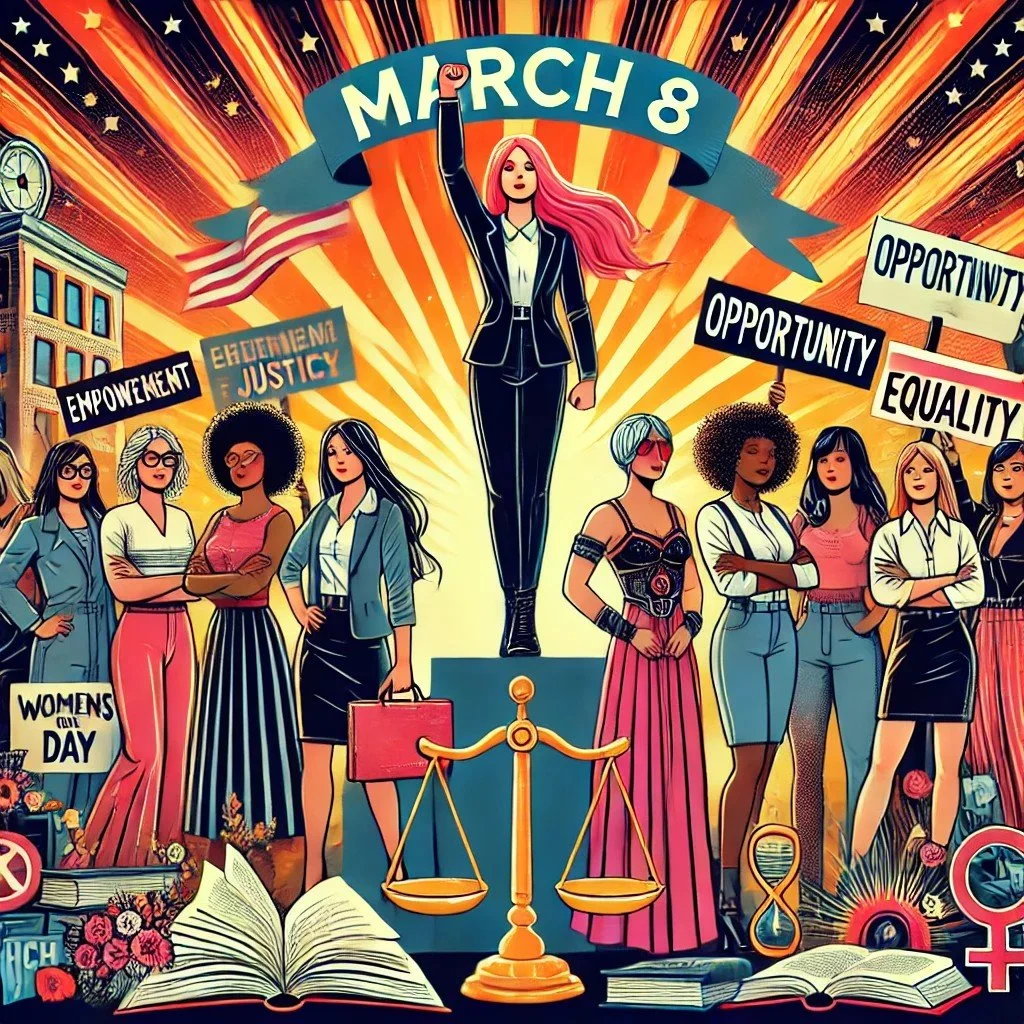 MARCH 8TH – INTERNATIONAL WOMENS DAY – WOMEN - THE GREAT ARCHITECTS OF SOCIETY - NOTHING IS IMPOSSIBLE