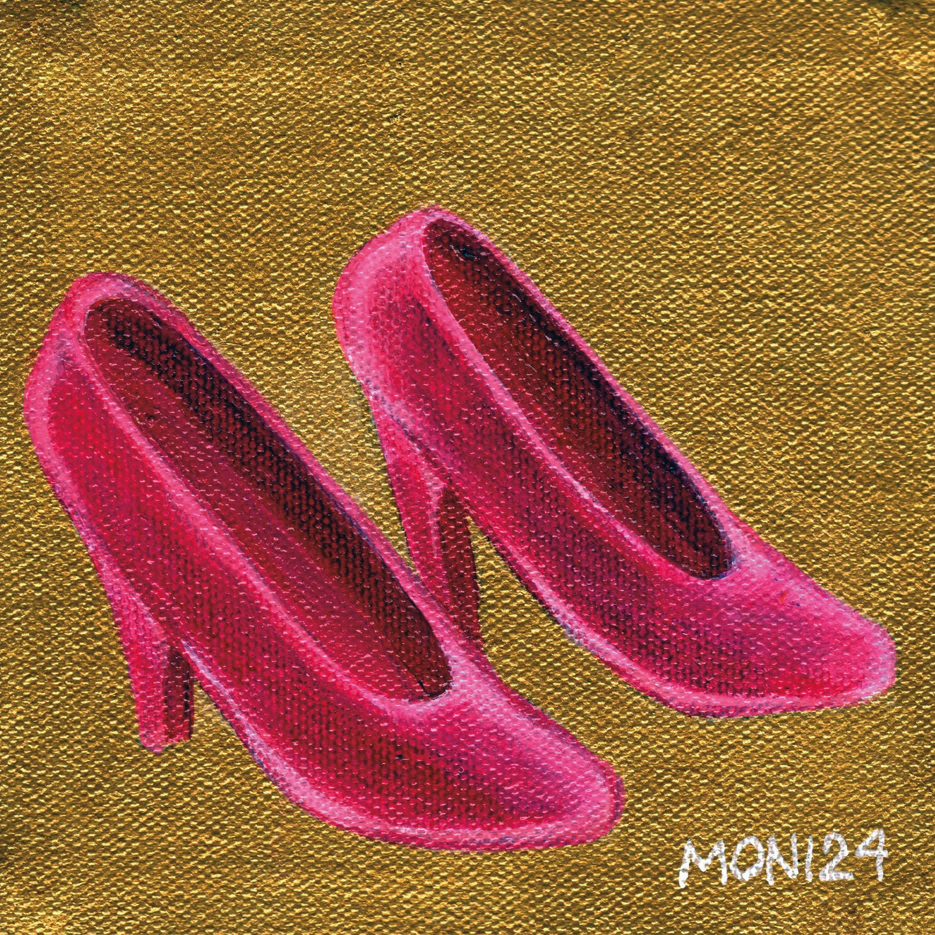 Tacones de oro