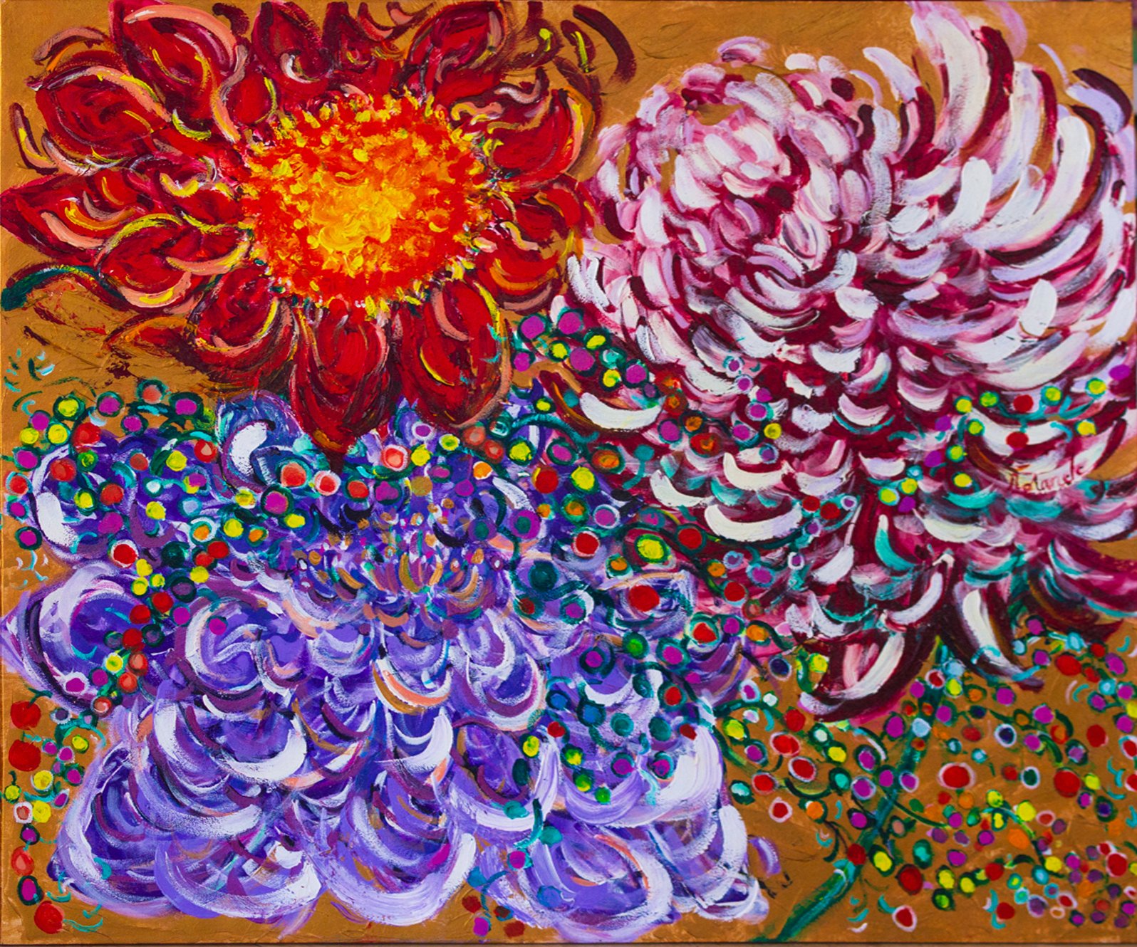 Dahlias Deliciosas (Delicious Dahlias)