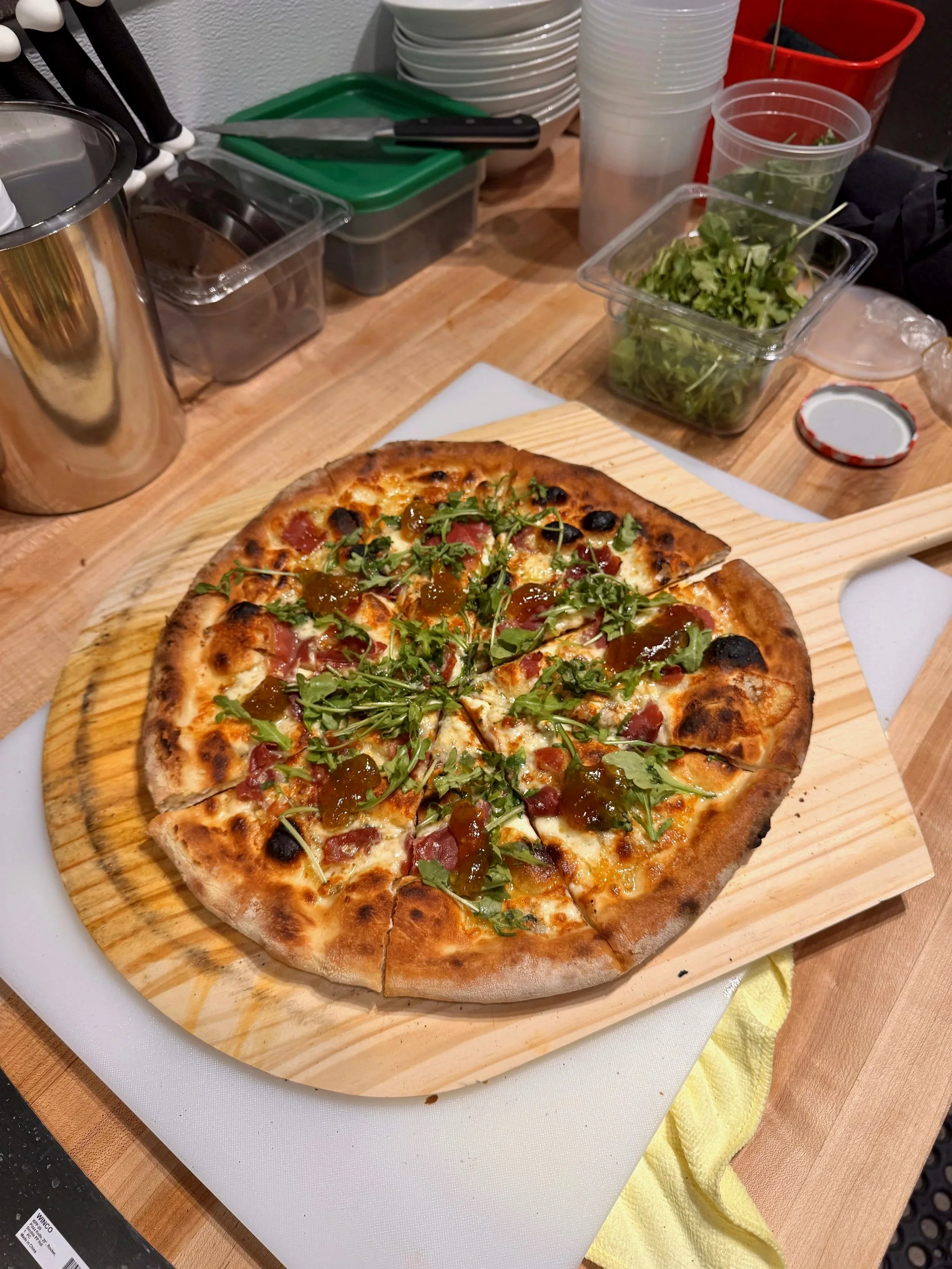 Fig Prosciutto Pizza