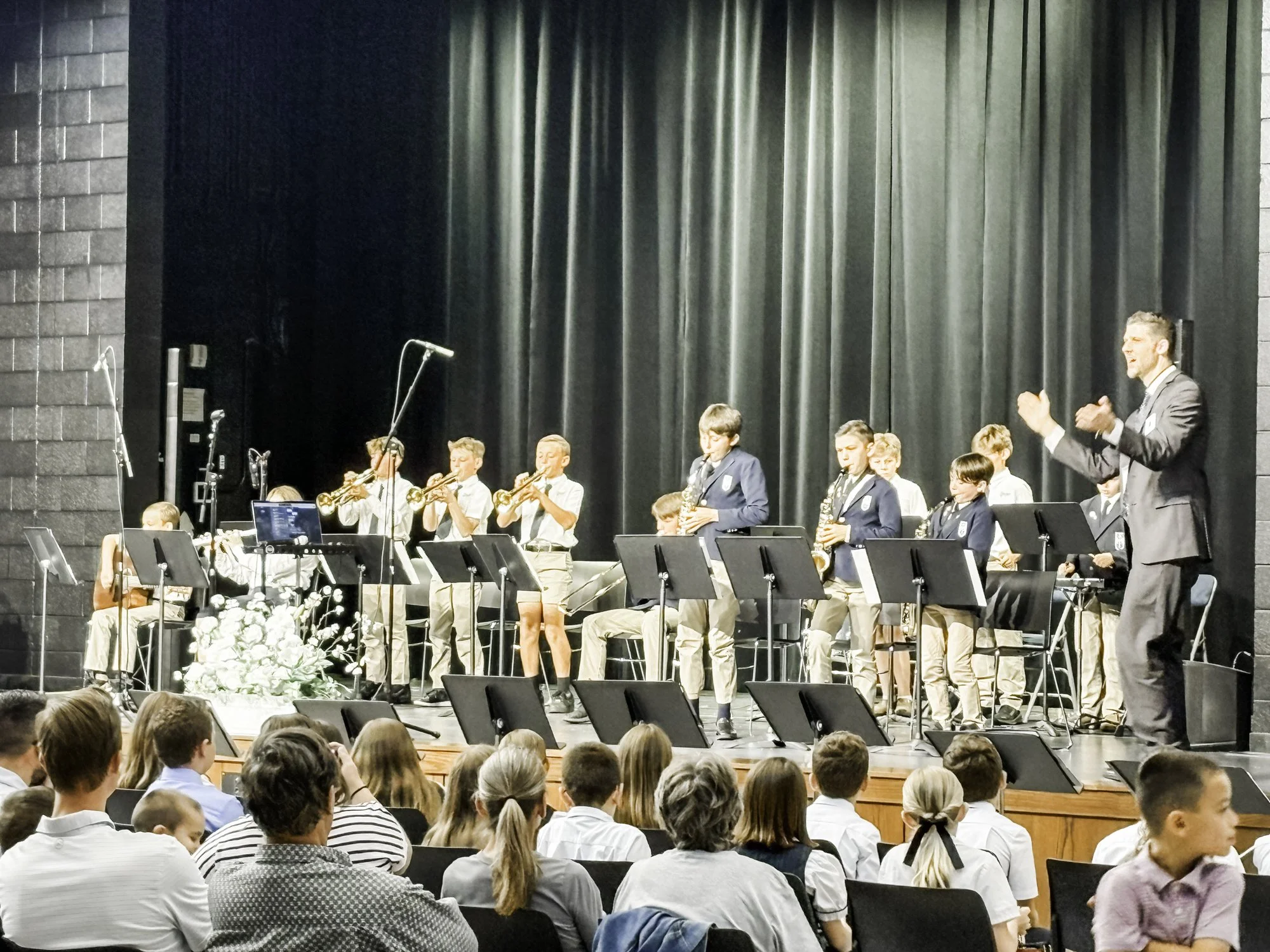 St. Michael Academy Band Students