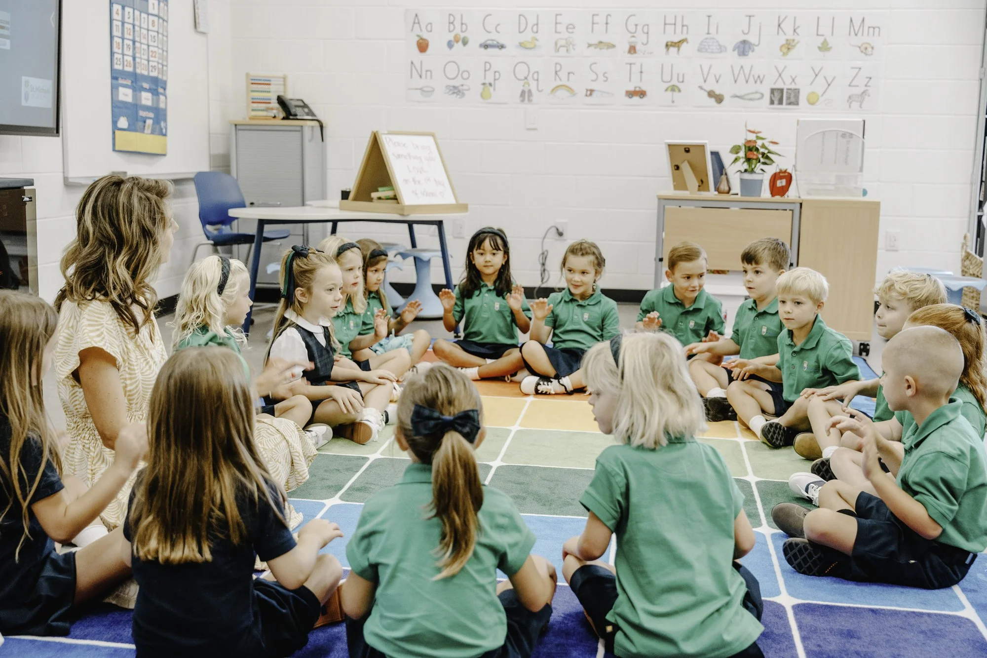 St. Michael Academy Elementary Students