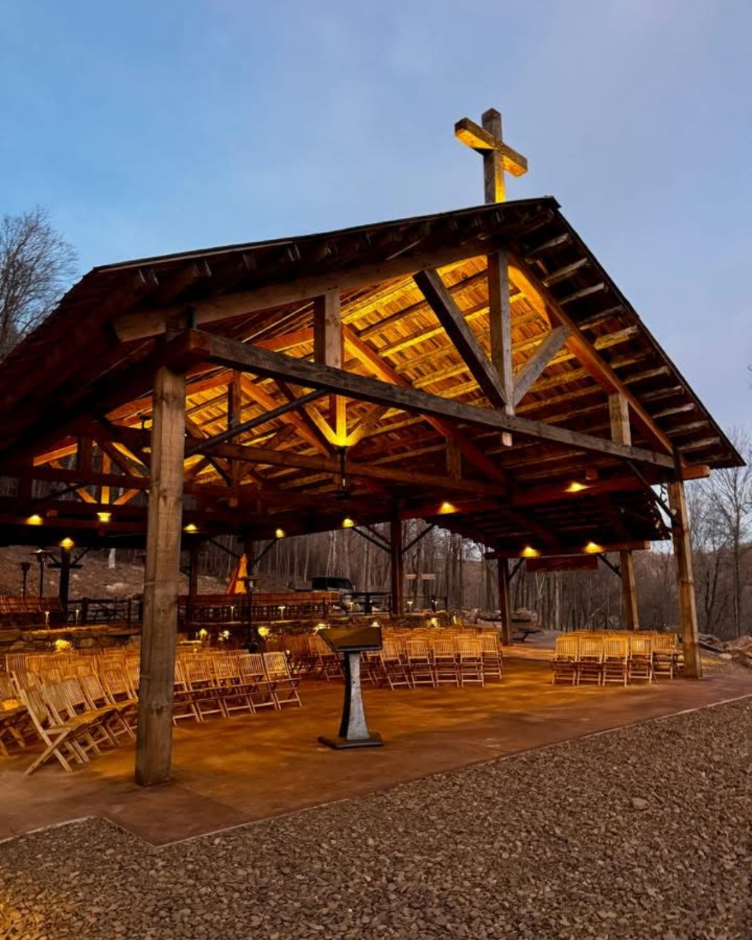 Wooden place of worshhip