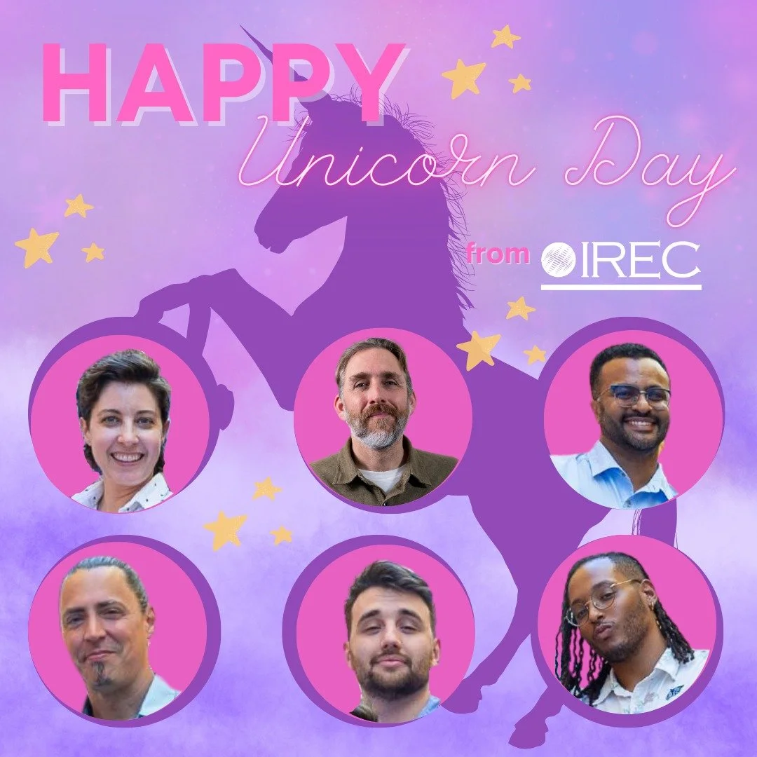 Fun fact: Apparently, today is National Unicorn Day. We thought this would be the perfect time to recognize IREC's own personal team of unicorns&mdash;the regulatory program team 🦄✨

One of the reasons IREC is highly effective at driving policy chan