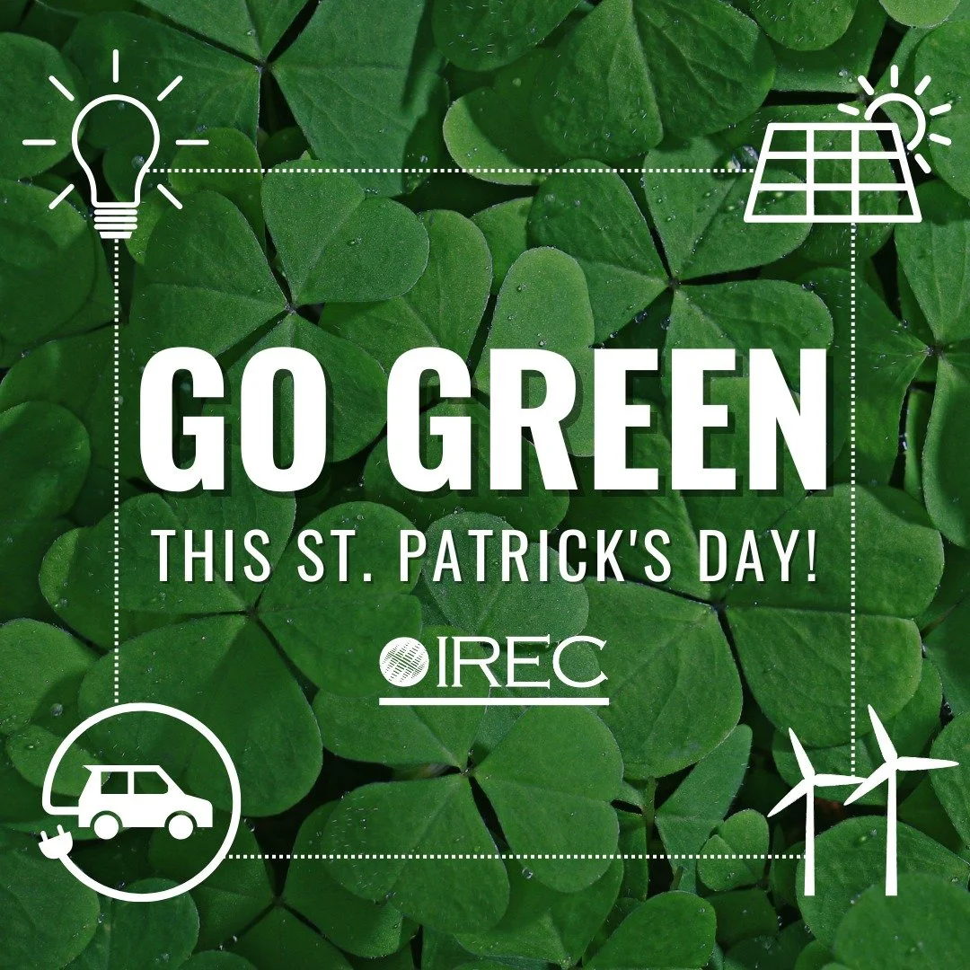 Happy St. Patrick's Day from IREC! ☘