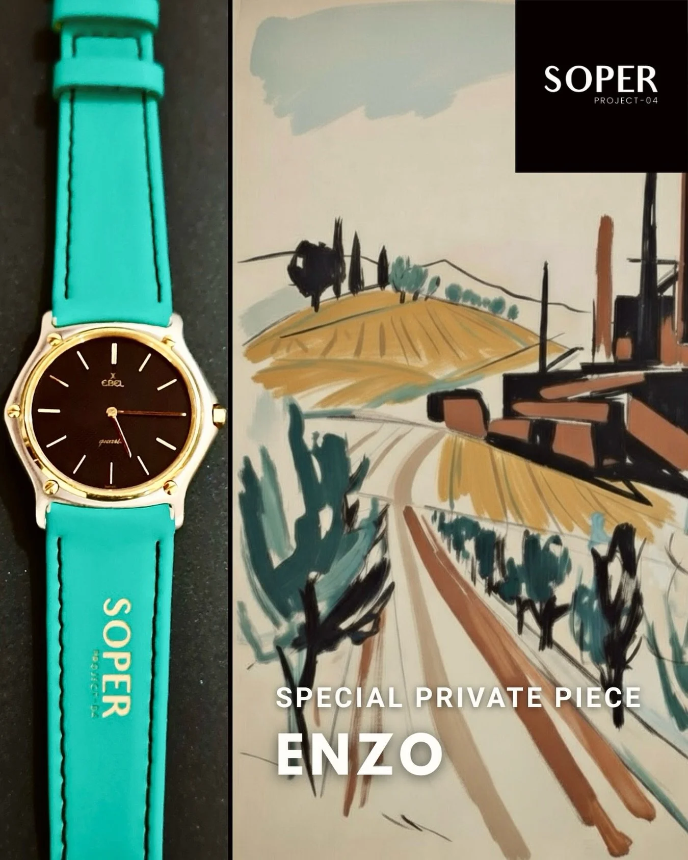 ENZO | Sustainable Evolution of Ebel, Sport Classic (181903)

🔒 SPECIAL Private piece

🪄 Resourceful | Daring | Sensitive

🖋️ Soft posture, brilliant mechanism. Indices thin and sharp as claws. Six sides, six souls. Unconventional, between metal s