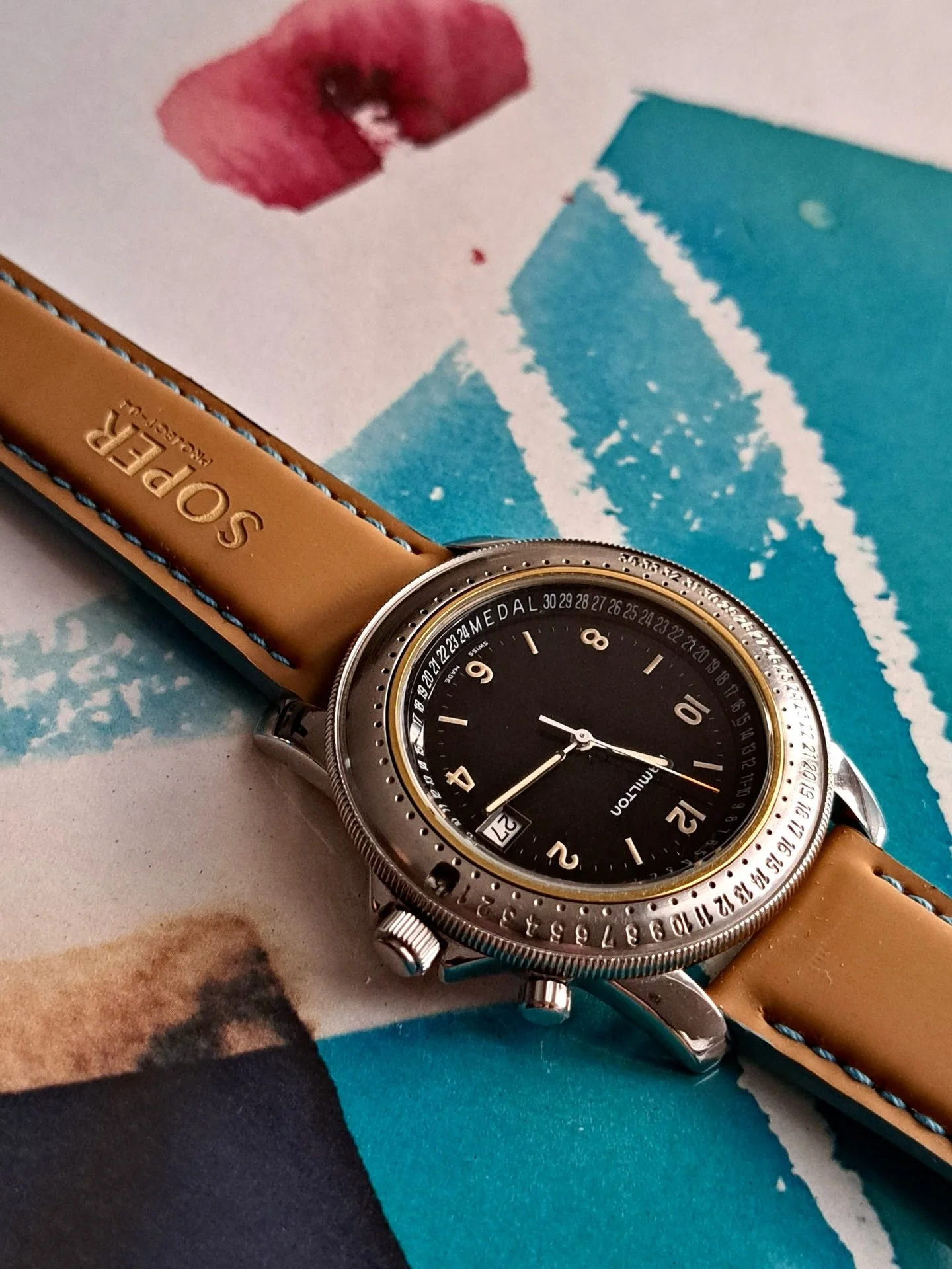 ⛳️ 

SELF-CONTROL | 🔵 OBSTINATE LINE

Sustainable Evolution of Hamilton, R&amp;D Project Golf Watch (216)

Special treatment for IG followers &mdash;> &euro; &hellip;xx9,00