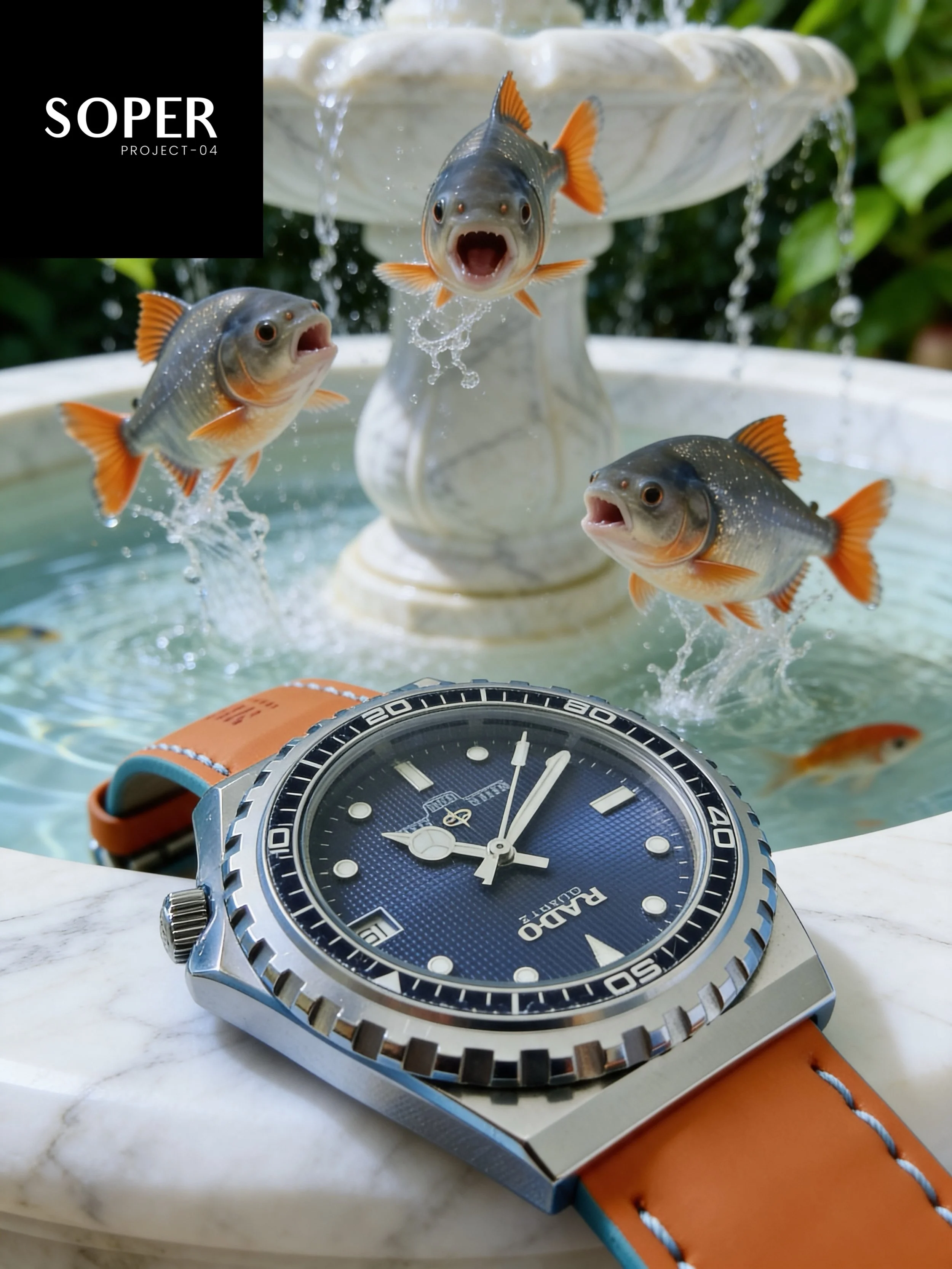 🐠🐠 PIRANHA

SOPER Project-04 | OBSTINATE Line 🔵

Contemporary Reinterpretation of RADO | Diver Quartz

#soper #designrevolution #conceptdesign #rado #piranha