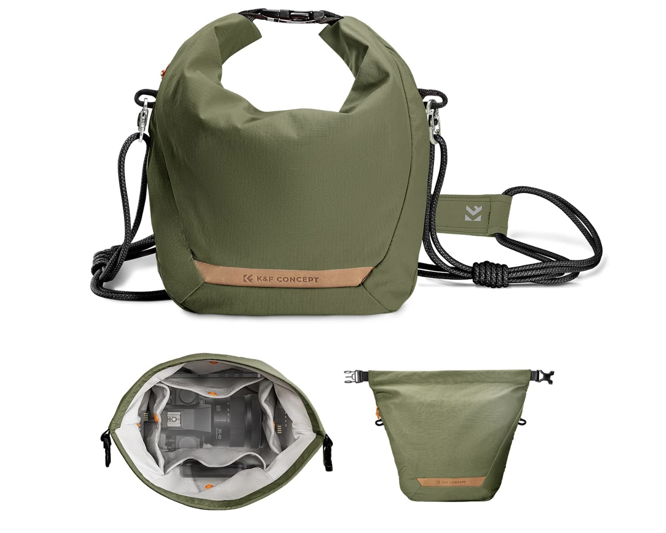 Our go-to daily bag: K&amp;F CONCEPT Camera Sling Bag