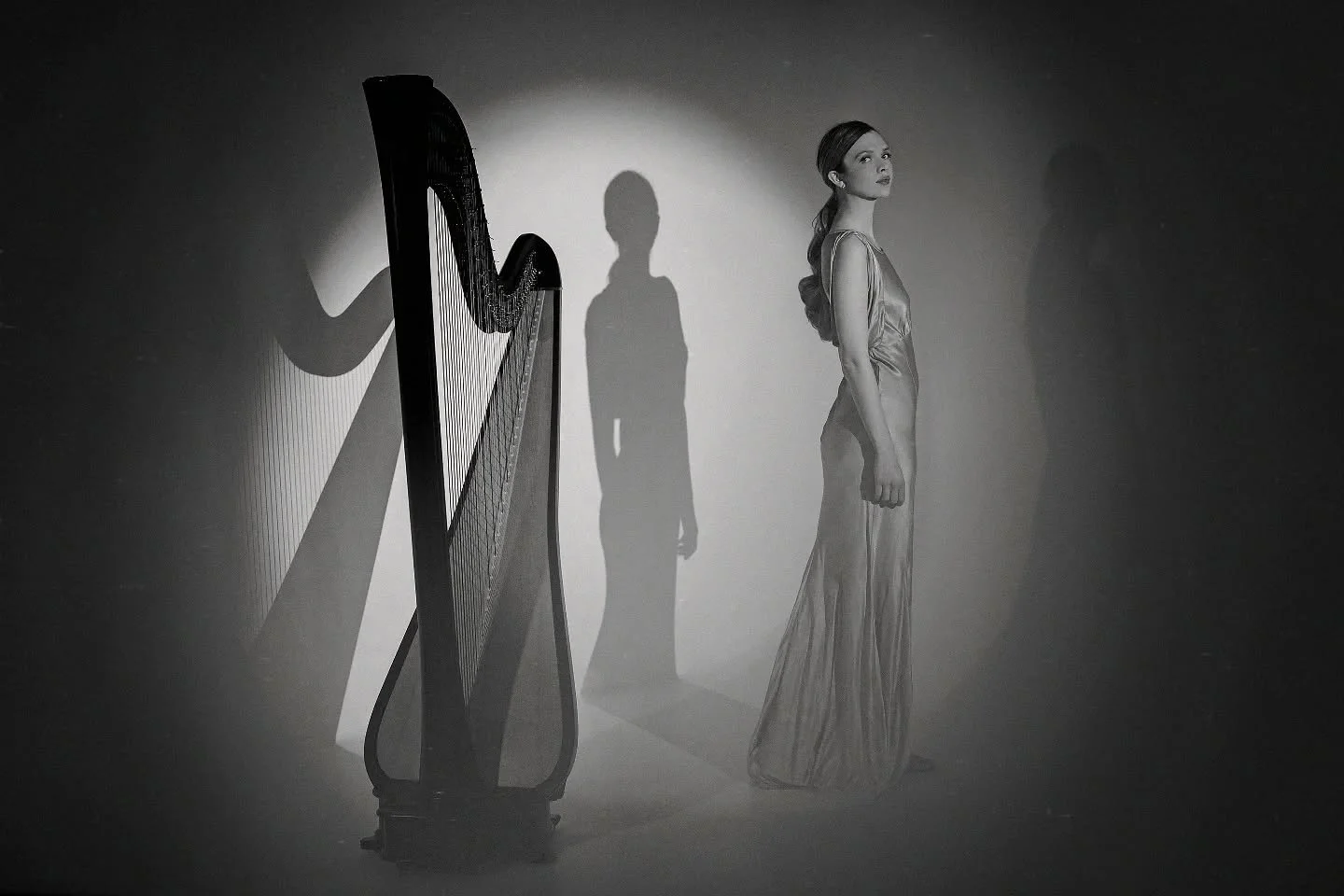 Cara Dawson - harpist.

#contemporary #composition #experimental #sound #artist