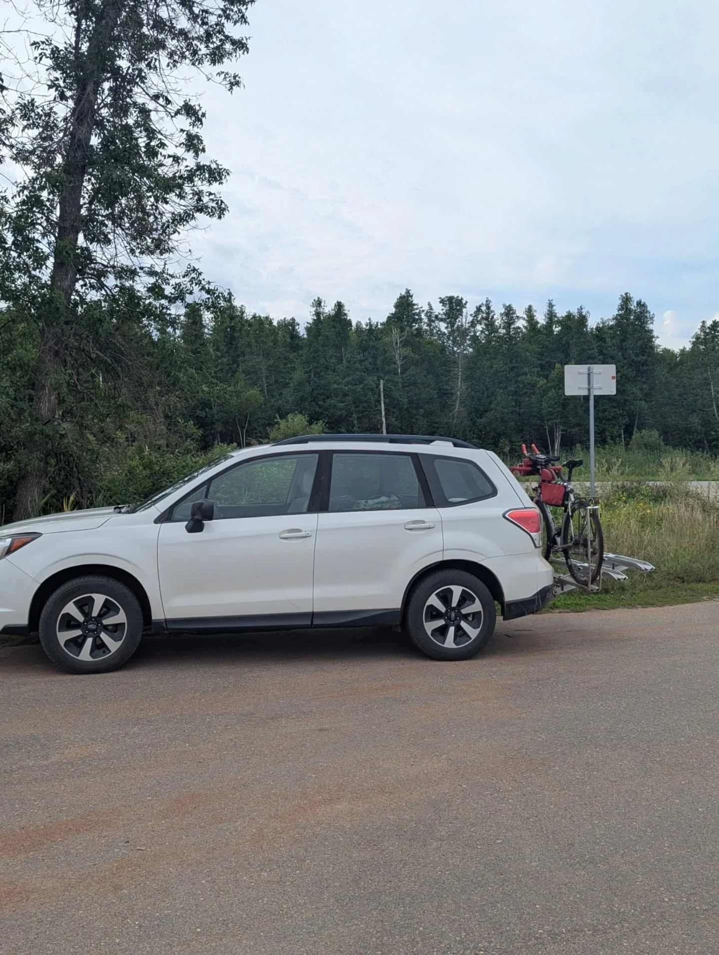 This one for my nerds, and within the original intent of my blog.
I'm travelling through northern MN towards Wyoming. I get antsy in the car on long drives, so I LOVE to stop at "Historical Marker" spots and, as you might have guessed, re