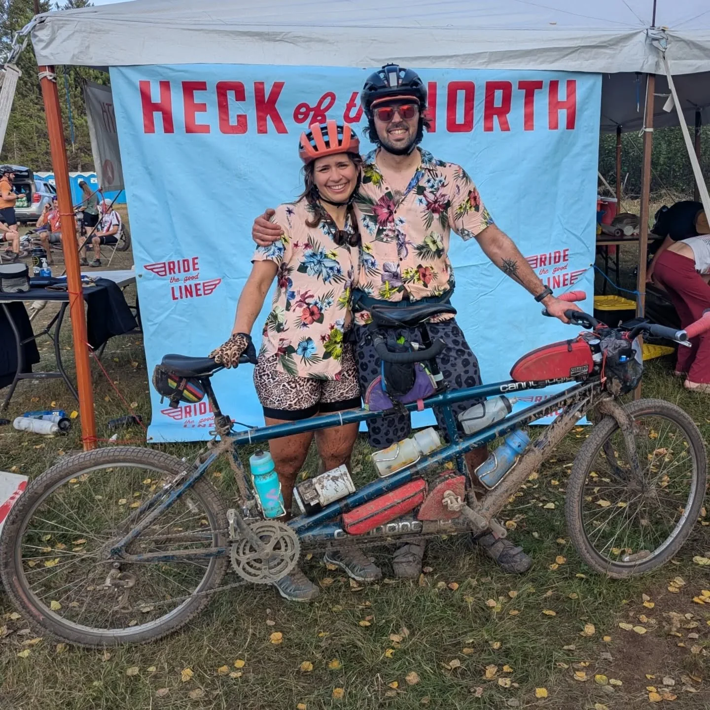 Heck Of The North 2025

Wow, what a wild ride! I've had a dream of riding a tandem in the Heck of the North for a few years. I finally found someone with the right amount of &quot;yes and&quot; and the right amount of party to go for it! A few weeks 