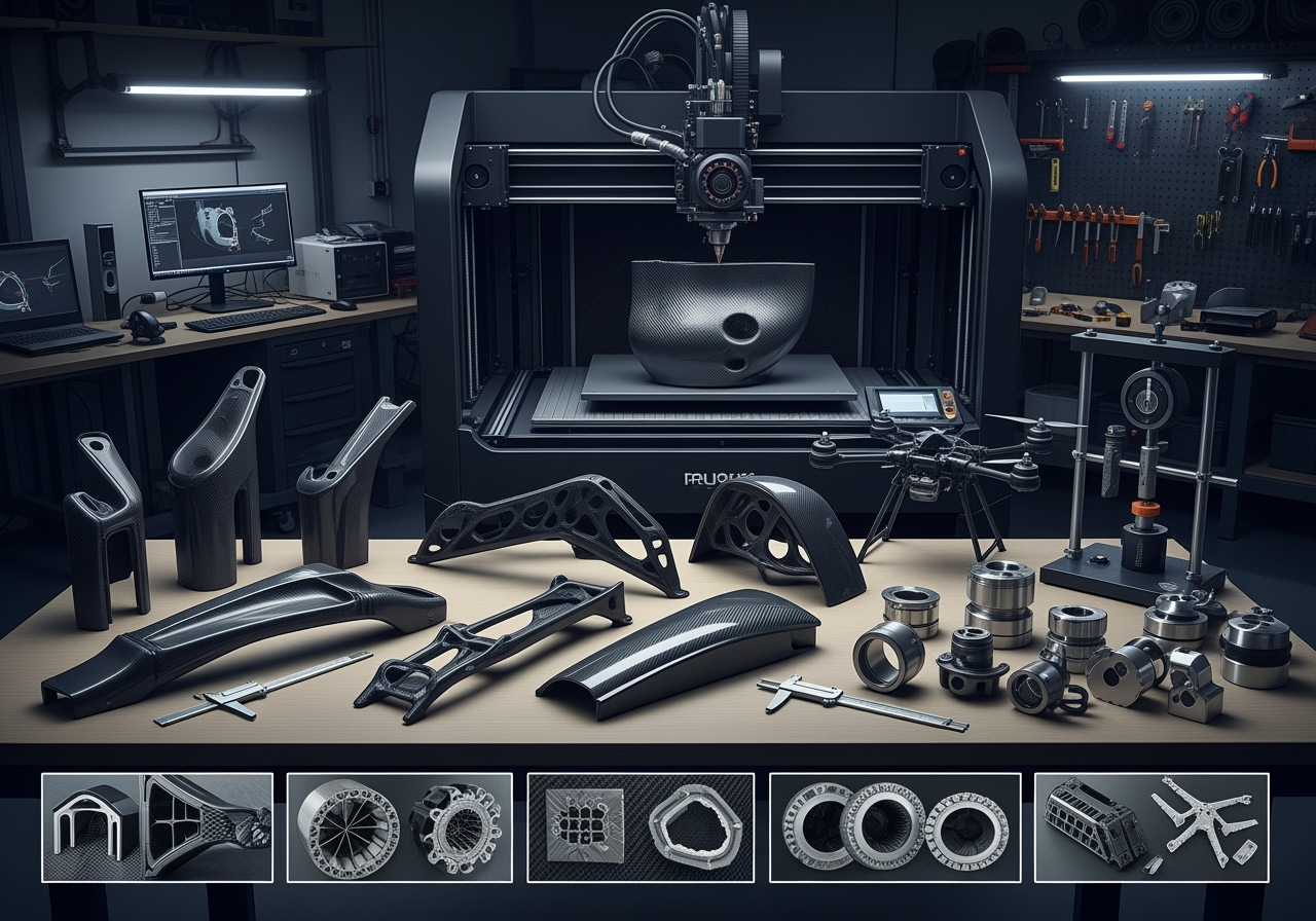 Carbon Fibre Composites in 3D Printing: Unlocking Metal-Like Performance