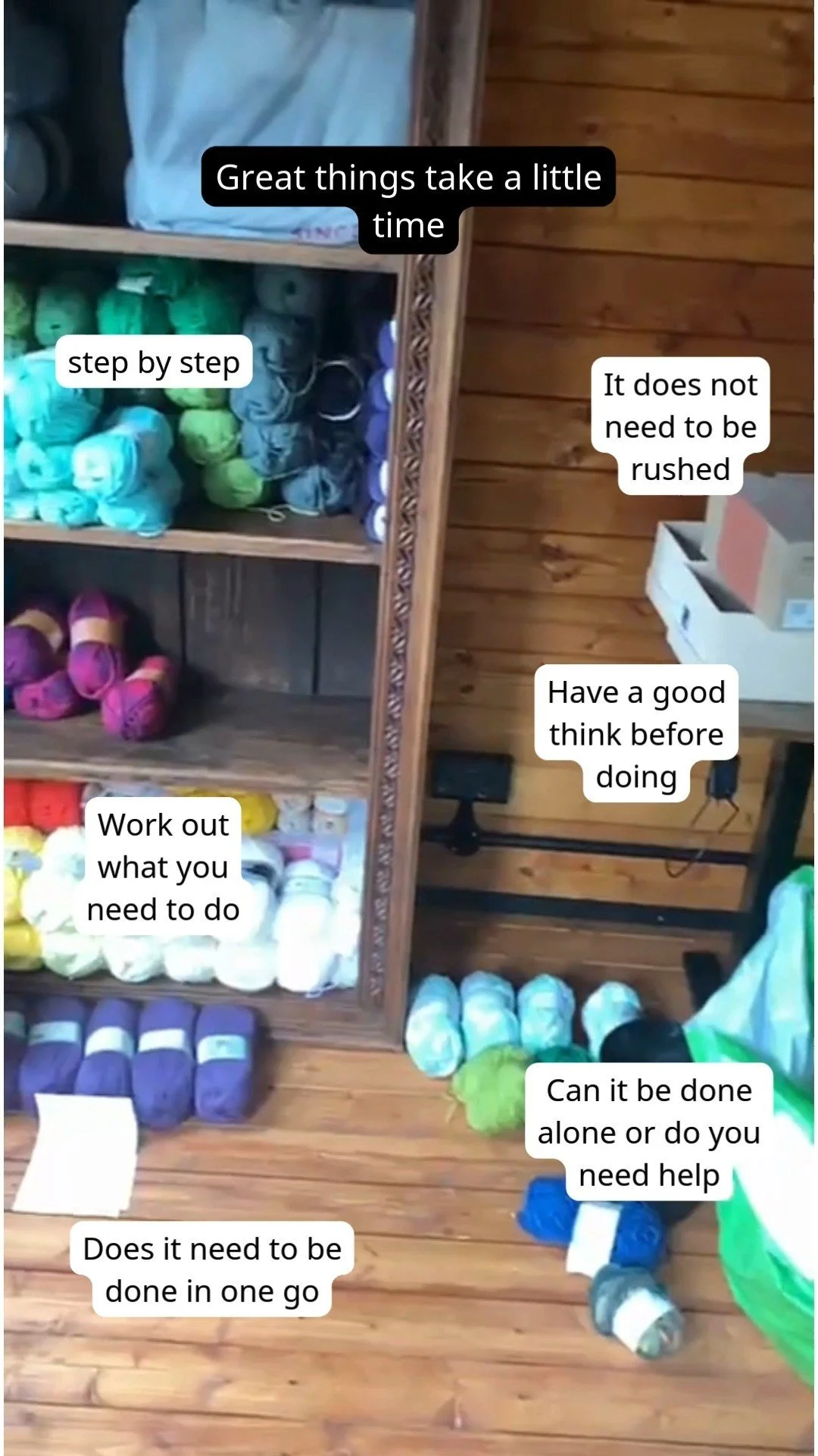 Being a creative person means i have lots of things to create with and this includes wool. I have a more hiding somewhere "safe" in the house. It brings a sense of calm having all my creative tools in one space.
#northamptonbusinesses #Home
