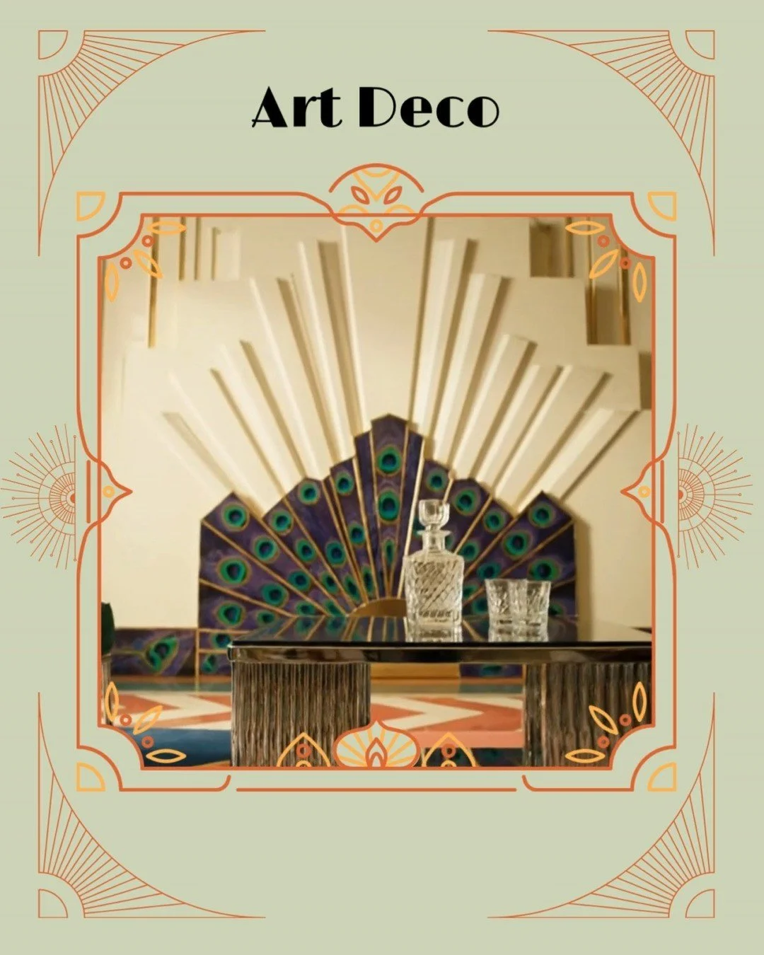 Knowing your style can be difficult, especially when a label needs to be given. Here is something that is Art Deco, and one of my favourite styles. I also love Boho and Industrial.. There is no need to stick to one style, just find the bits you like.