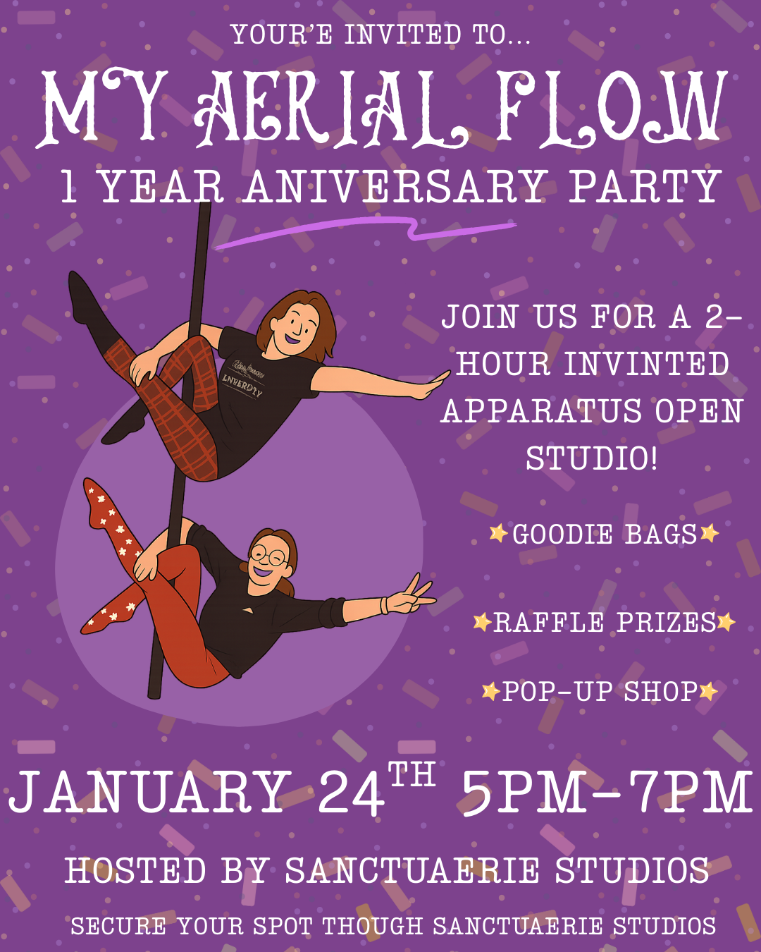 1 YEAR ANIVERSARY PARTY