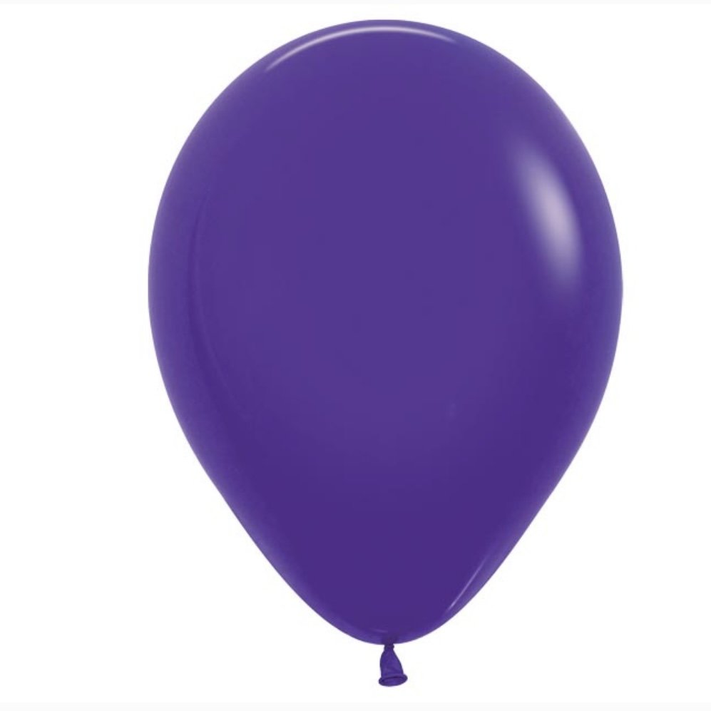 12" Purple Latex Balloon