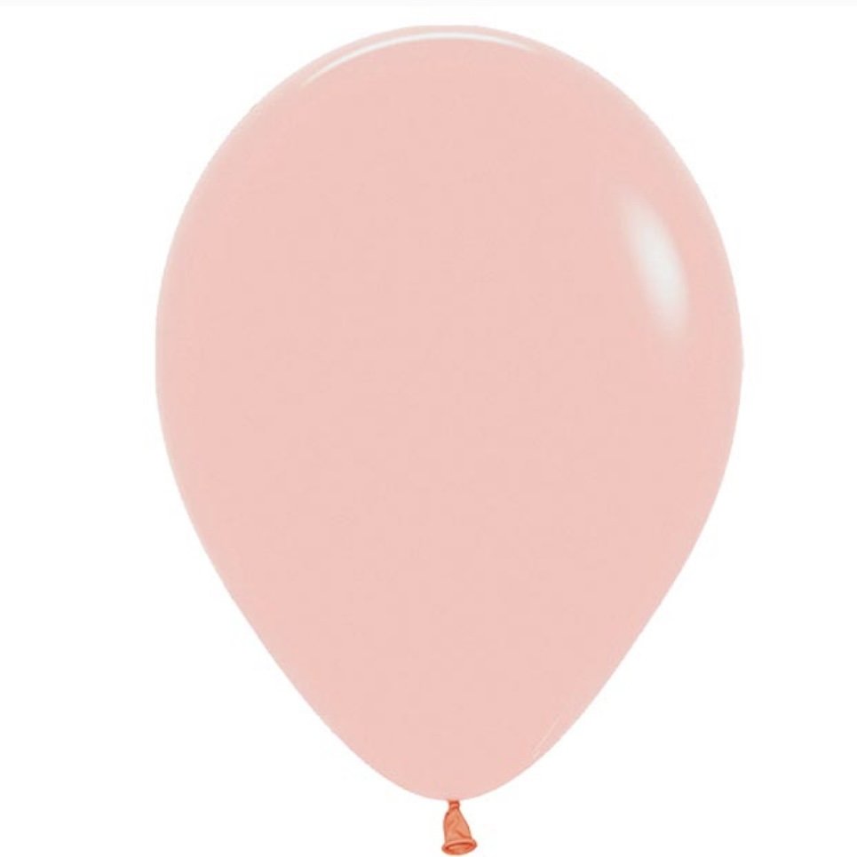12" Light Pink Latex Balloon