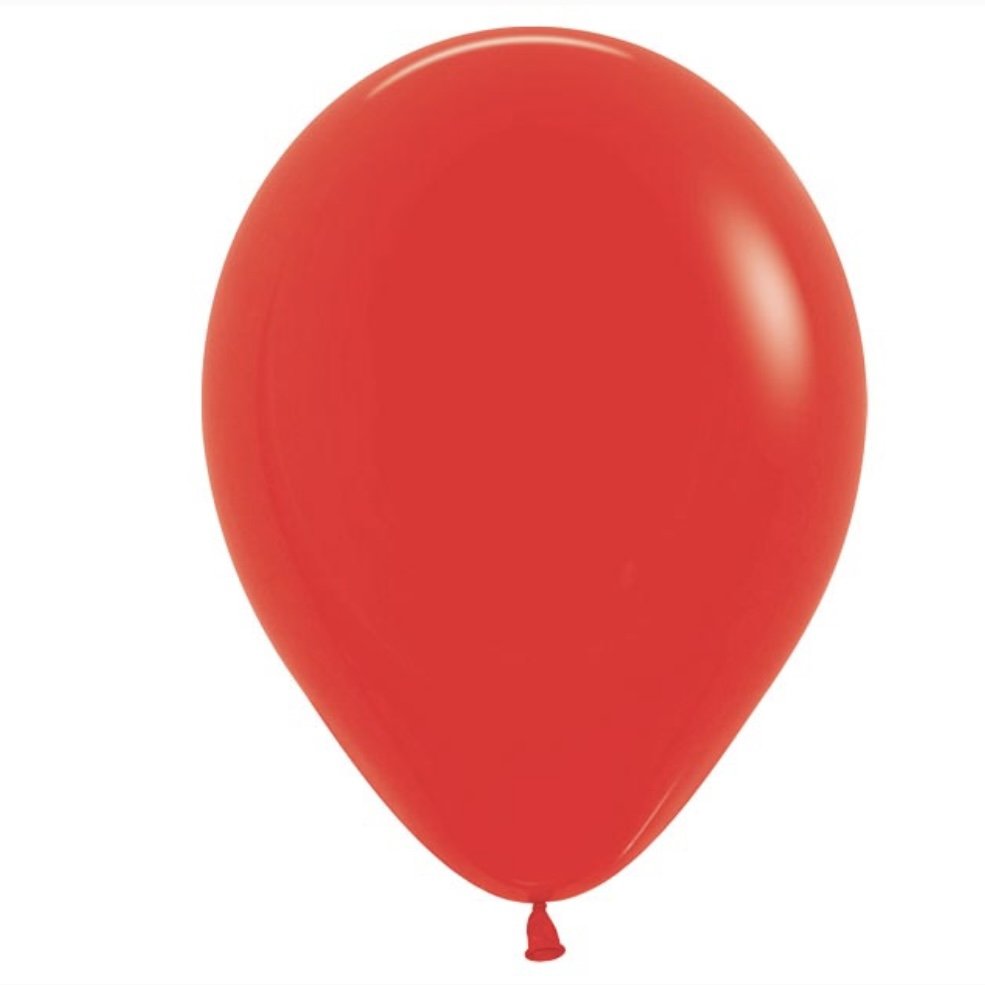 12" Red Latex Balloon