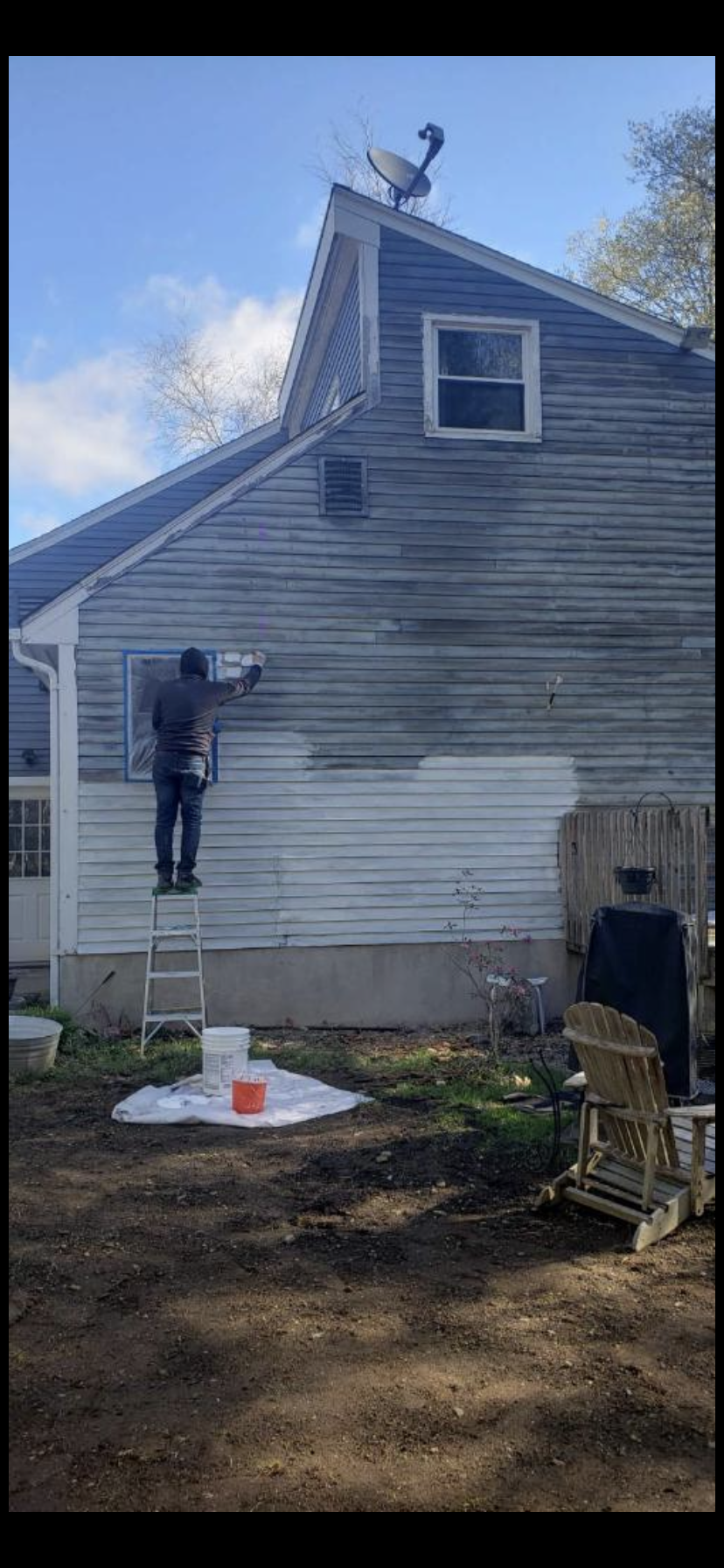 Primer before finish coat