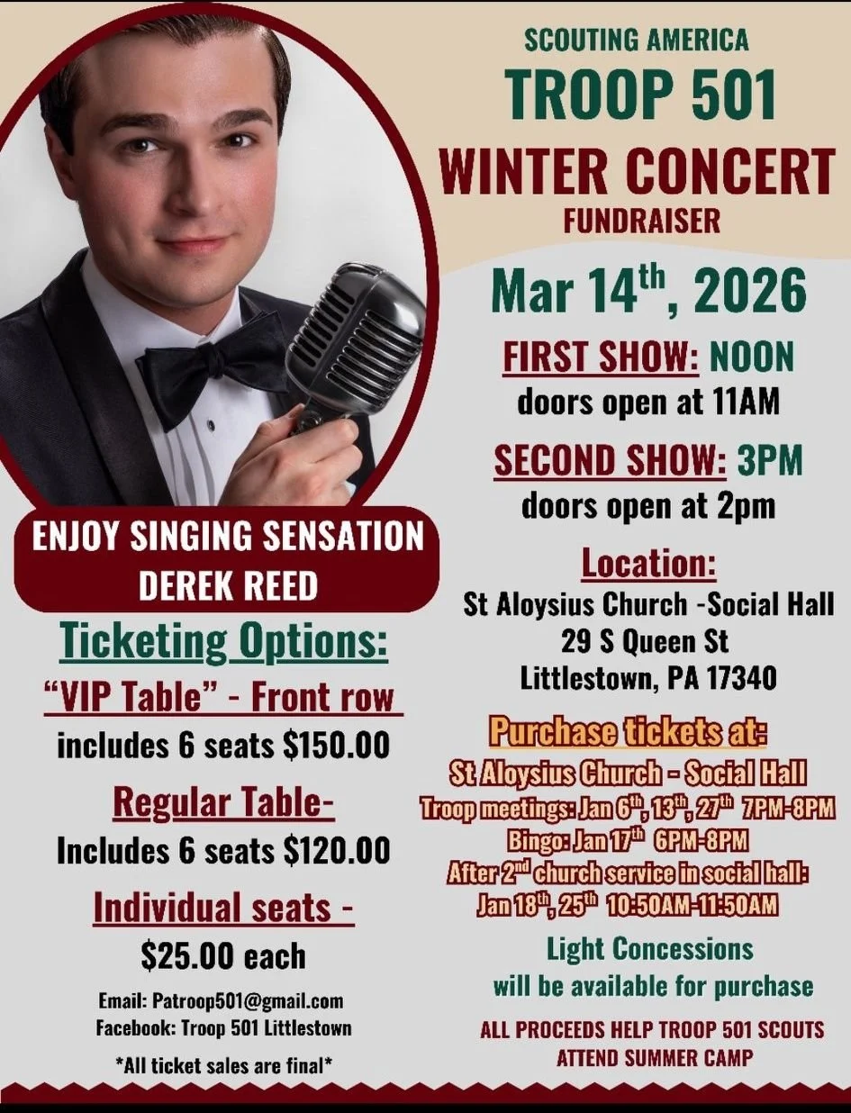 Troop 501 Concert Fundraiser