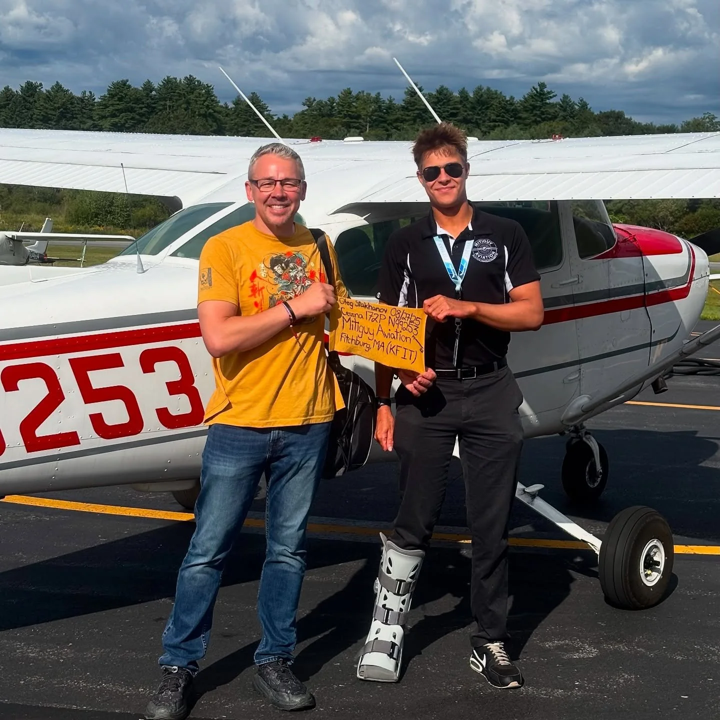 Another solo in the books!