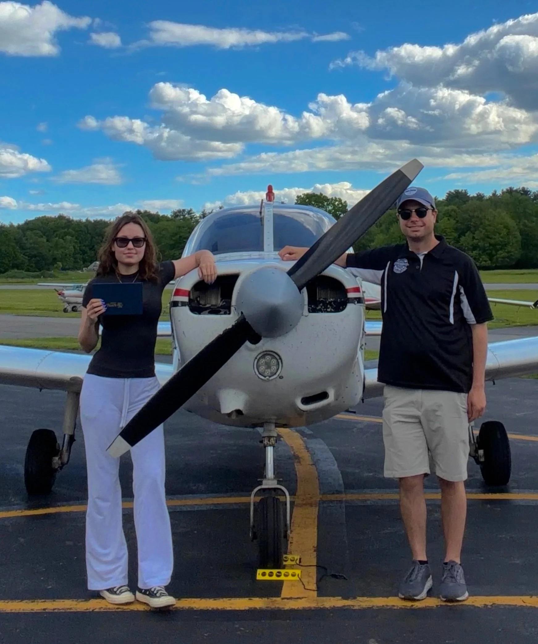 Another solo in the books!

Congrats to @nomorekate on her first solo flight! Taking to the skies on your own is an incredible milestone for any pilot, but doing it at your age makes it truly extraordinary. Keep reaching higher, Kate!
