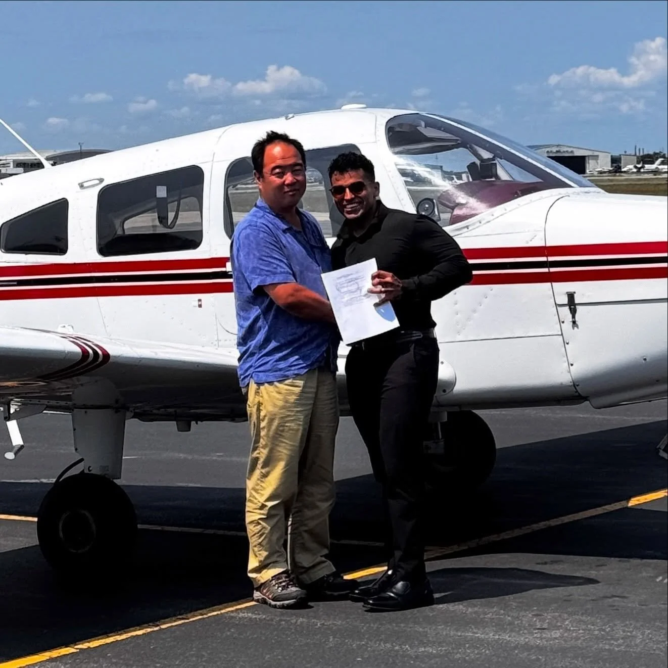 Congrats to @pilotkacey on passing his Commercial Pilot Check Ride! 

Kevin came to Mitiguy Aviation looking to finish his training quickly with high-quality instruction. From day one, his passion, work ethic, and natural ability stood out. He quickl