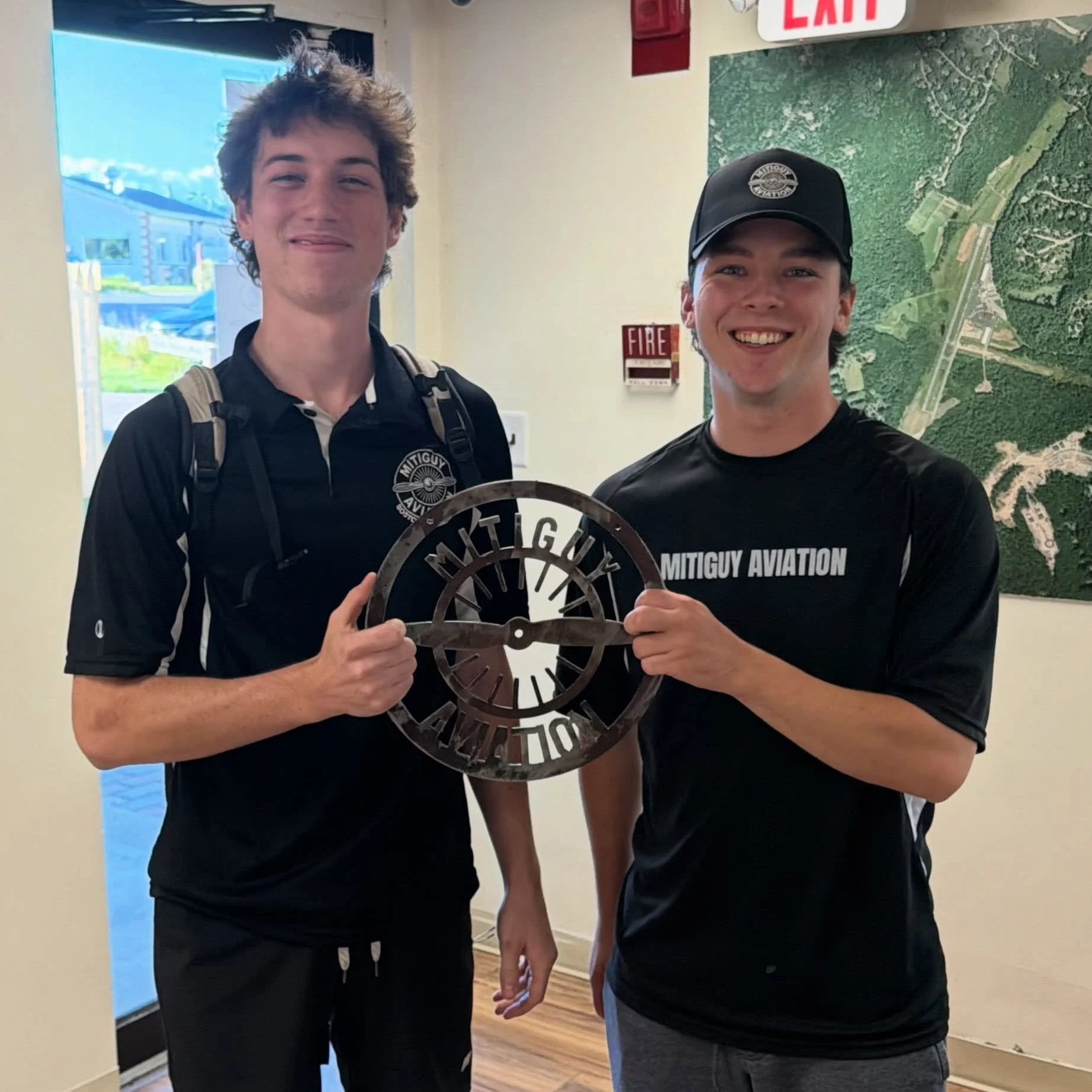 We seriously have the best students (and staff)!

One of our students, William, made this awesome Mitiguy Aviation logo sign for us, and it came out great.

Thank you, William! We&rsquo;re lucky to have such an awesome community at Mitiguy Aviation.