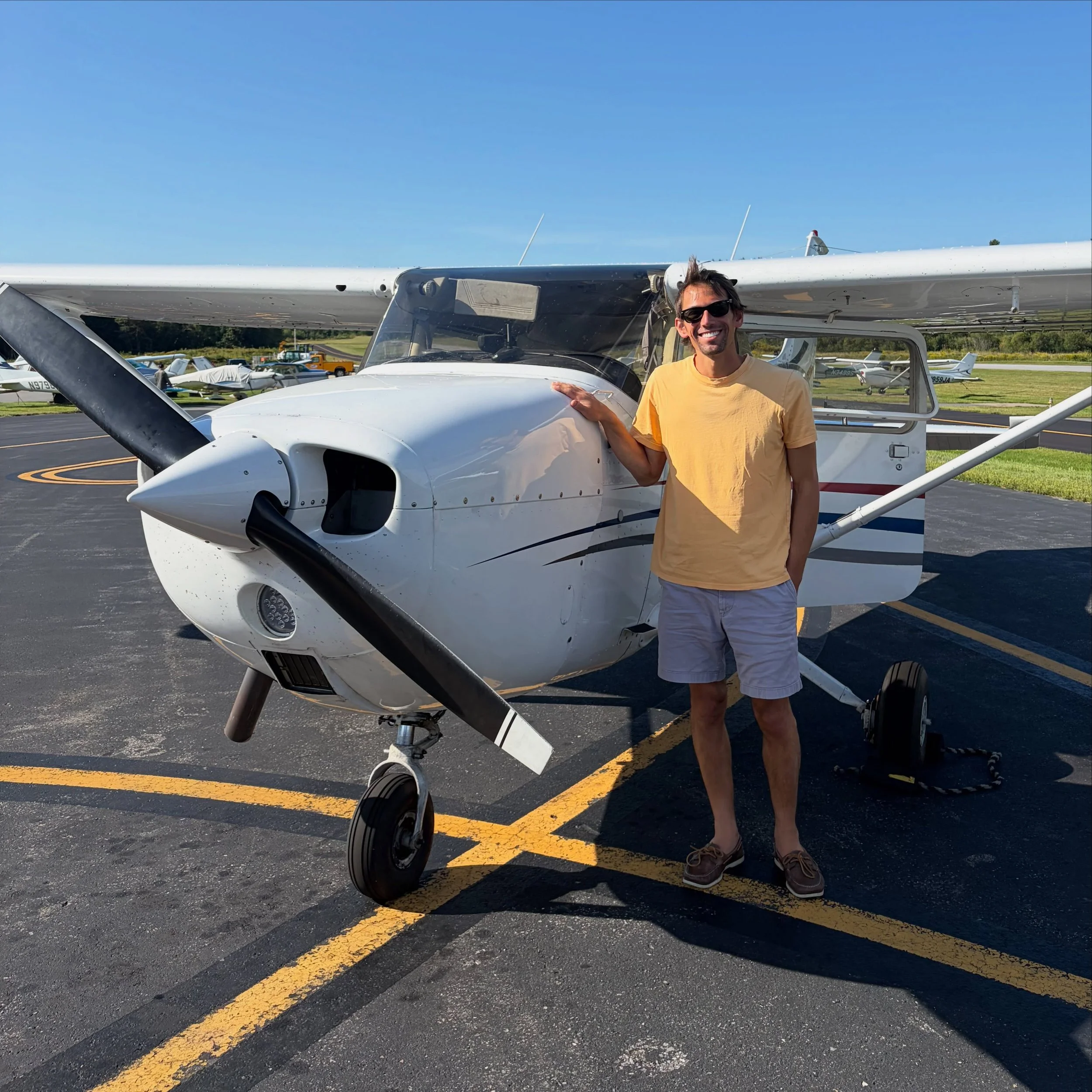 Another solo in the books!

Congratulations to Ethan on his first solo flight!

Ethan started training with us this summer and already solo&rsquo;d this week! He&rsquo;s been a pleasure to have around the school and a very quick learner. When he&rsqu