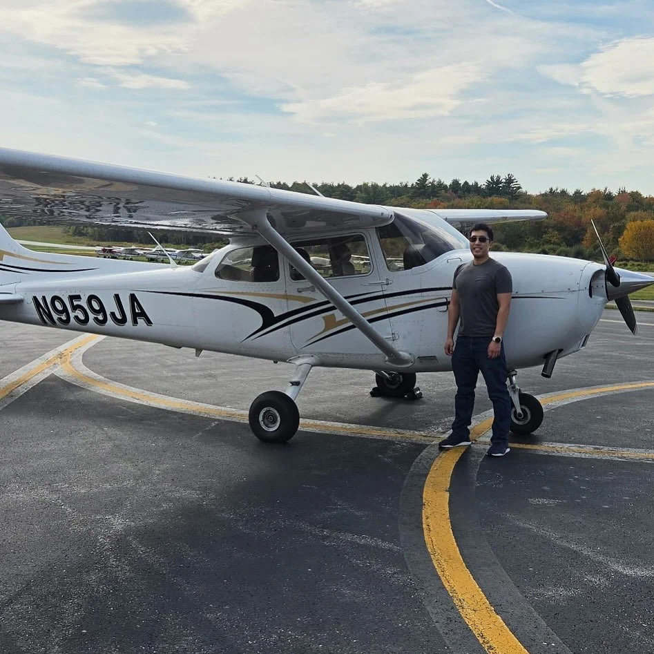 Congratulations to @deecee9394 on passing his Instrument Checkride!

David earned his Instrument Rating by absorbing information like a sponge and progressing quickly throughout his training, impressing our entire team with his ability to learn and a