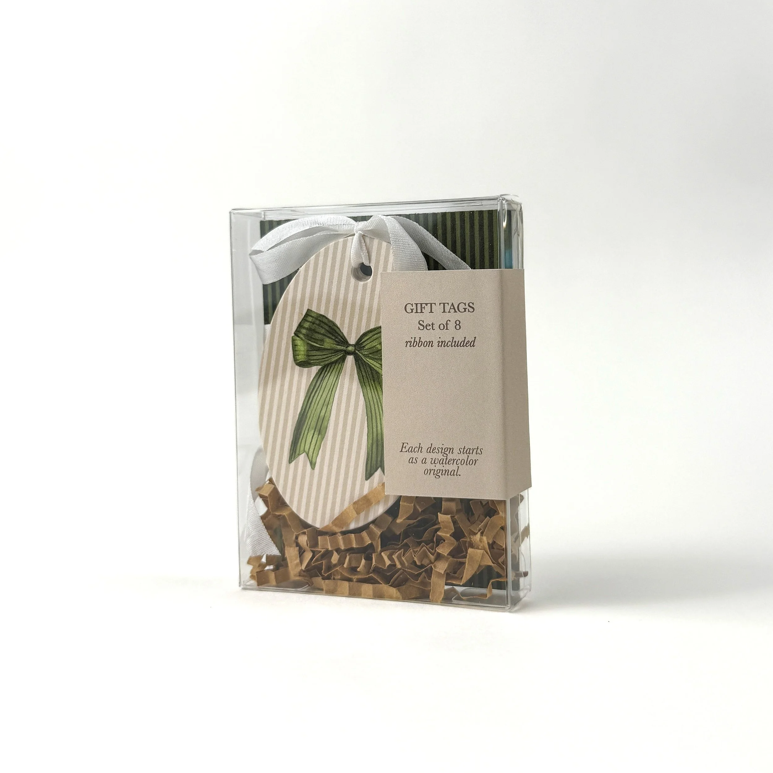 Watercolor Bow Gift Tags