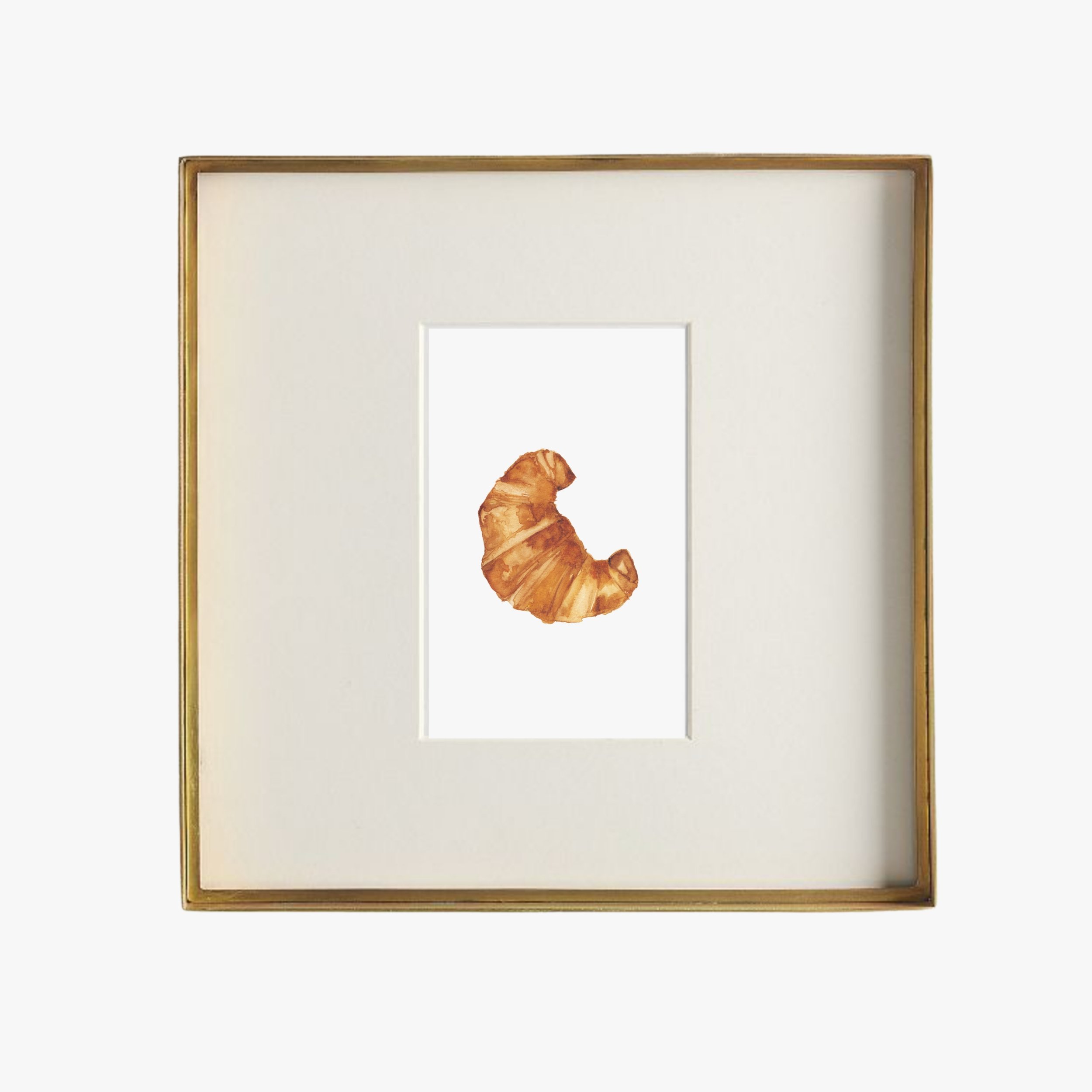 Croissant Art Print