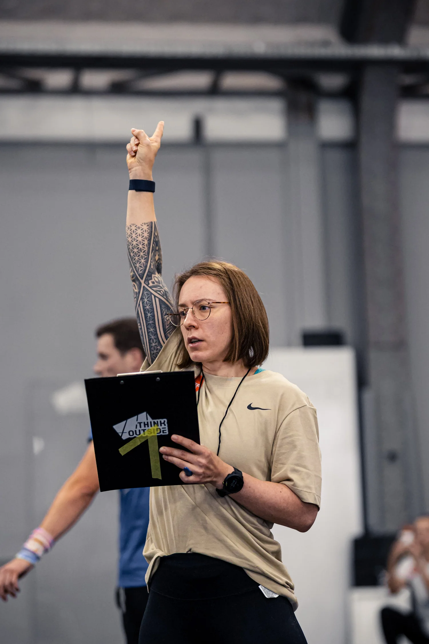 Judge zählt Wiederholungen bei den Starters Games bei Think Outside