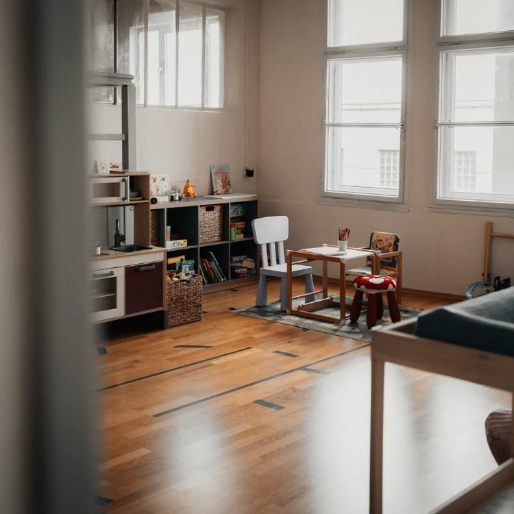 Kinderspielzimmer bei Think Outside Berlin